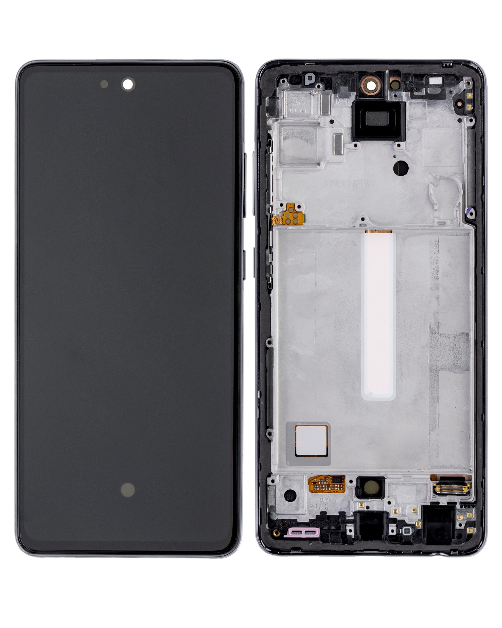 LCD Display mit Rahmen (ohne Fingerabdrucksensor) für Samsung Galaxy A52 4G (A525 / 2021) / A52 5G (A526 / 2021) / A52S (A528 / 2021) (Aftermarket – Bild 2