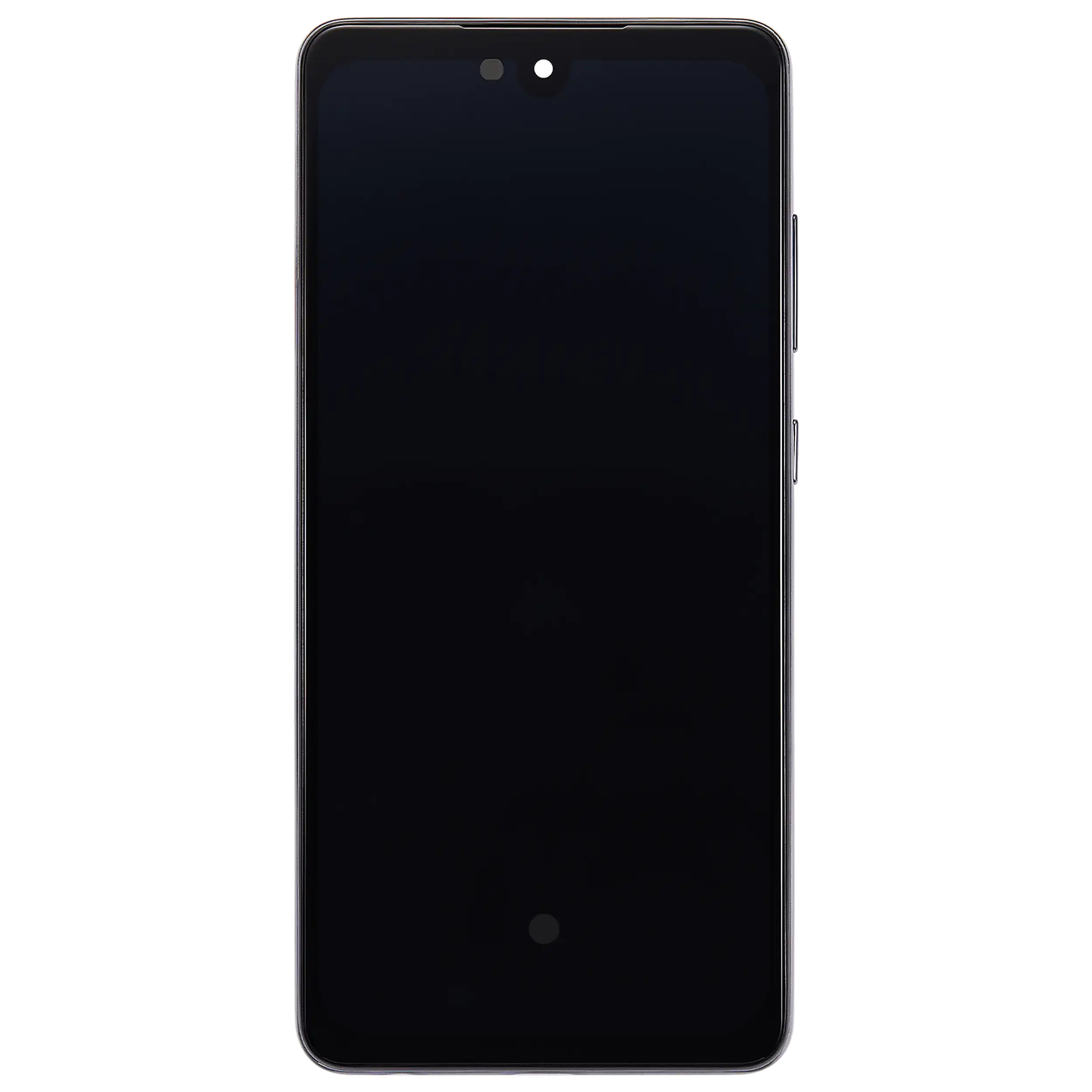 OLED Display mit Rahmen für Samsung Galaxy A52 4G (A525 / 2021) / A52 5G (A526 / 2021) / A52S 5G (A528 / 2021) (6.36") (Aftermarket Plus) (Awesome Bl – Bild 3