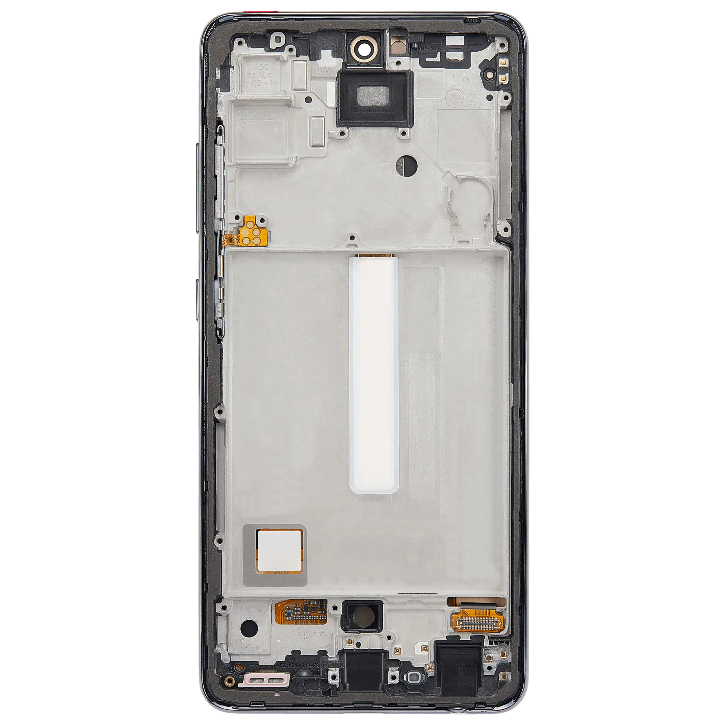 OLED Display mit Rahmen für Samsung Galaxy A52 4G (A525 / 2021) / A52 5G (A526 / 2021) / A52S 5G (A528 / 2021) (6.36") (Aftermarket Plus) (Awesome Bl – Bild 4