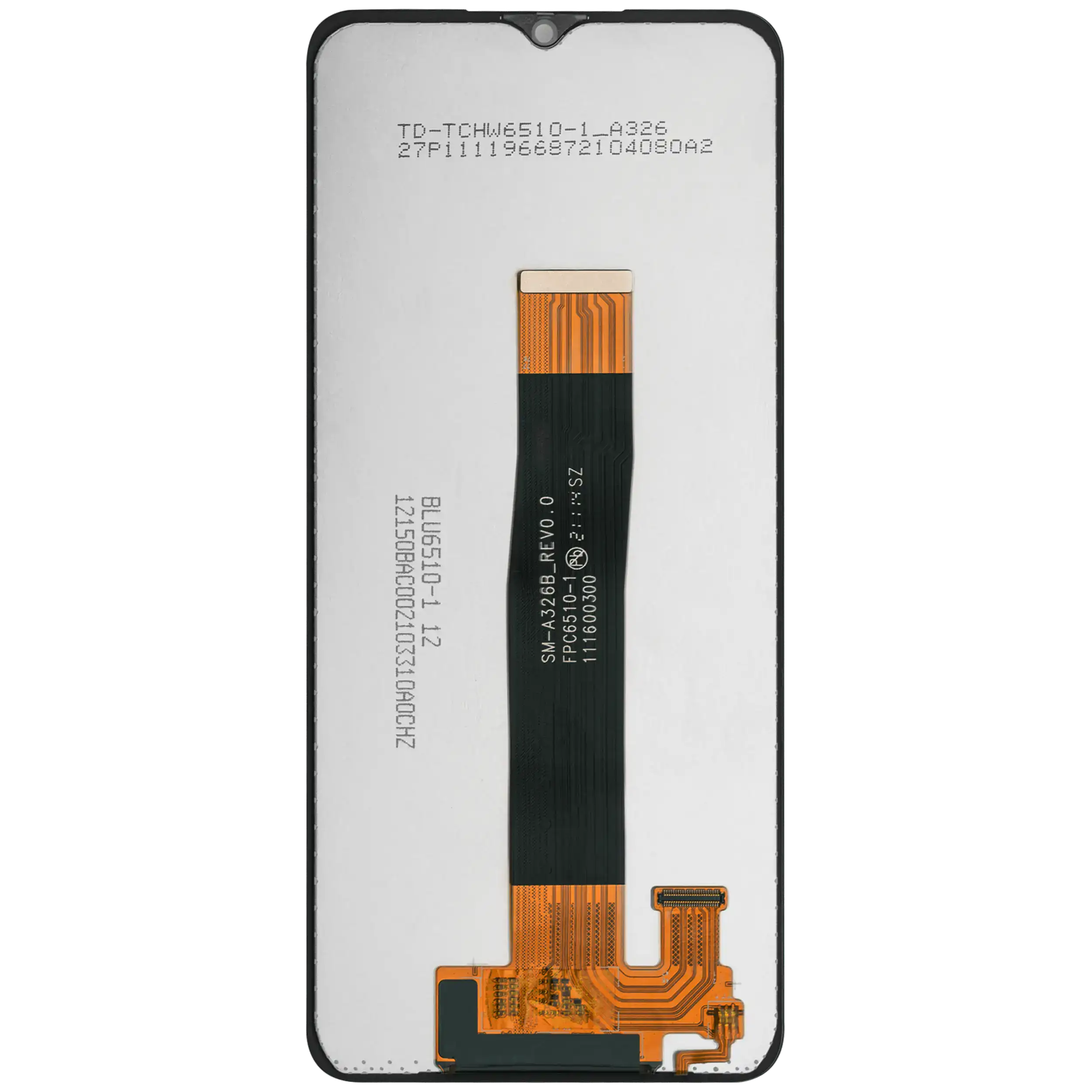 LCD Display ohne Rahmen für Samsung Galaxy A32 5G (A326 / 2021) (alle Modelle) (professionell aufgearbeitet) (Awesome Black) – Bild 4