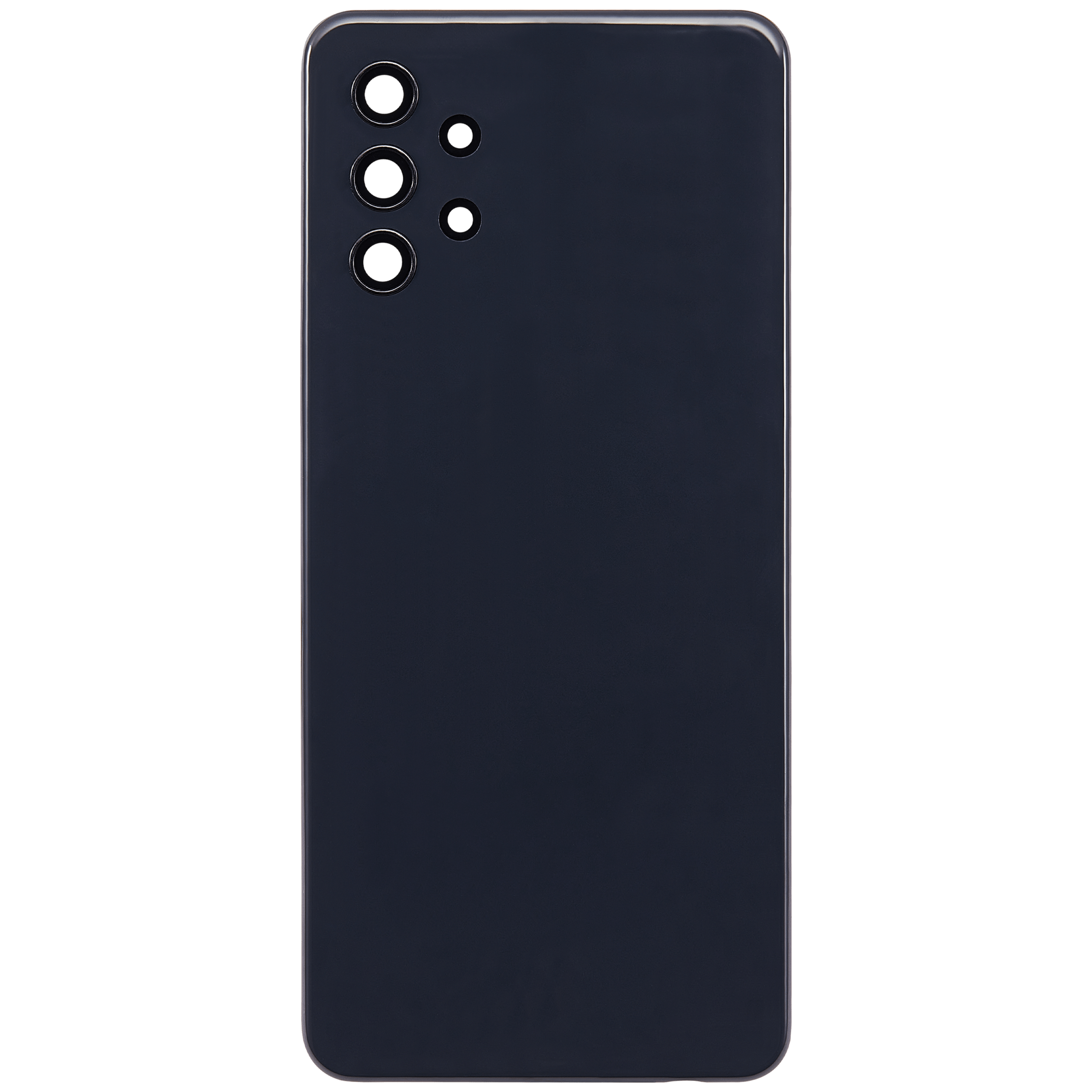 Rückdeckelglas mit Kameraglas für Samsung Galaxy A32 5G (A326 / 2021) (Aftermarket Plus) (Awesome Black) – Bild 3