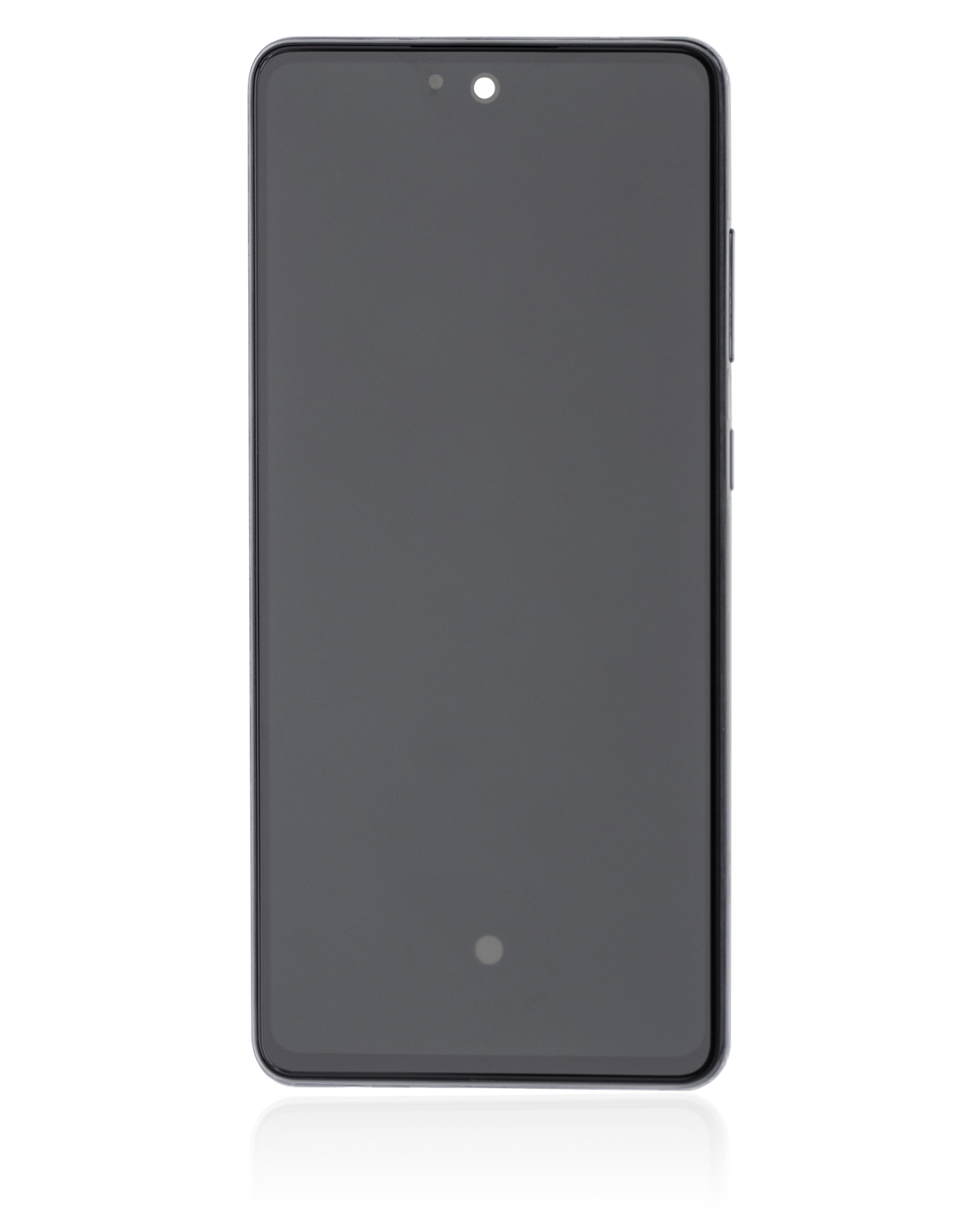 OLED Display mit Rahmen für Samsung A72 (A725 / 2021) (Service Pack) (Awesome Black) – Bild 4