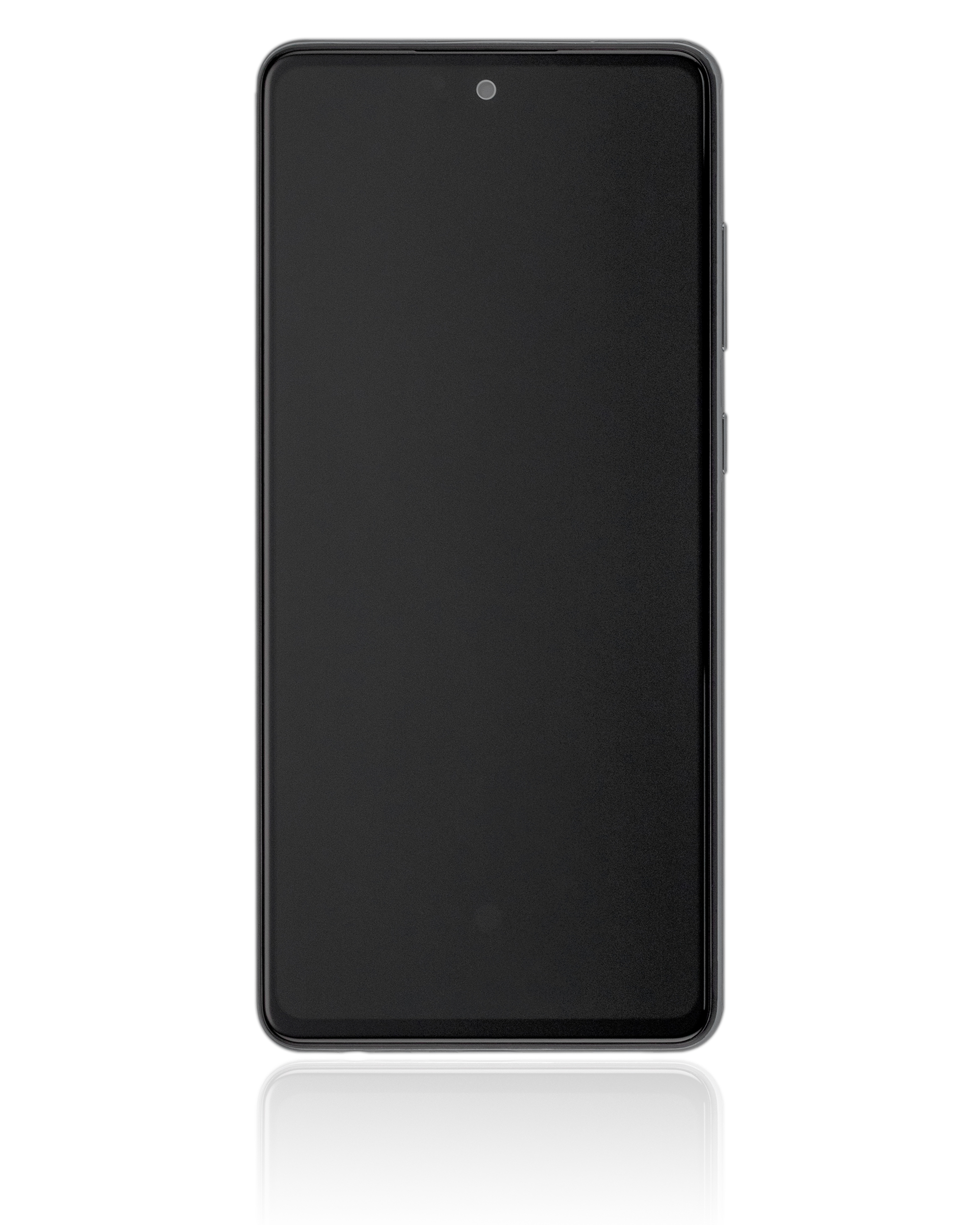 OLED Display mit Rahmen für Samsung A72 (A725 / 2021) (Service Pack) (Awesome Blue) – Bild 4