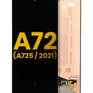 OLED Display ohne Rahmen für Samsung Galaxy A72 (A725 / 2021) (professionell aufgearbeitet)