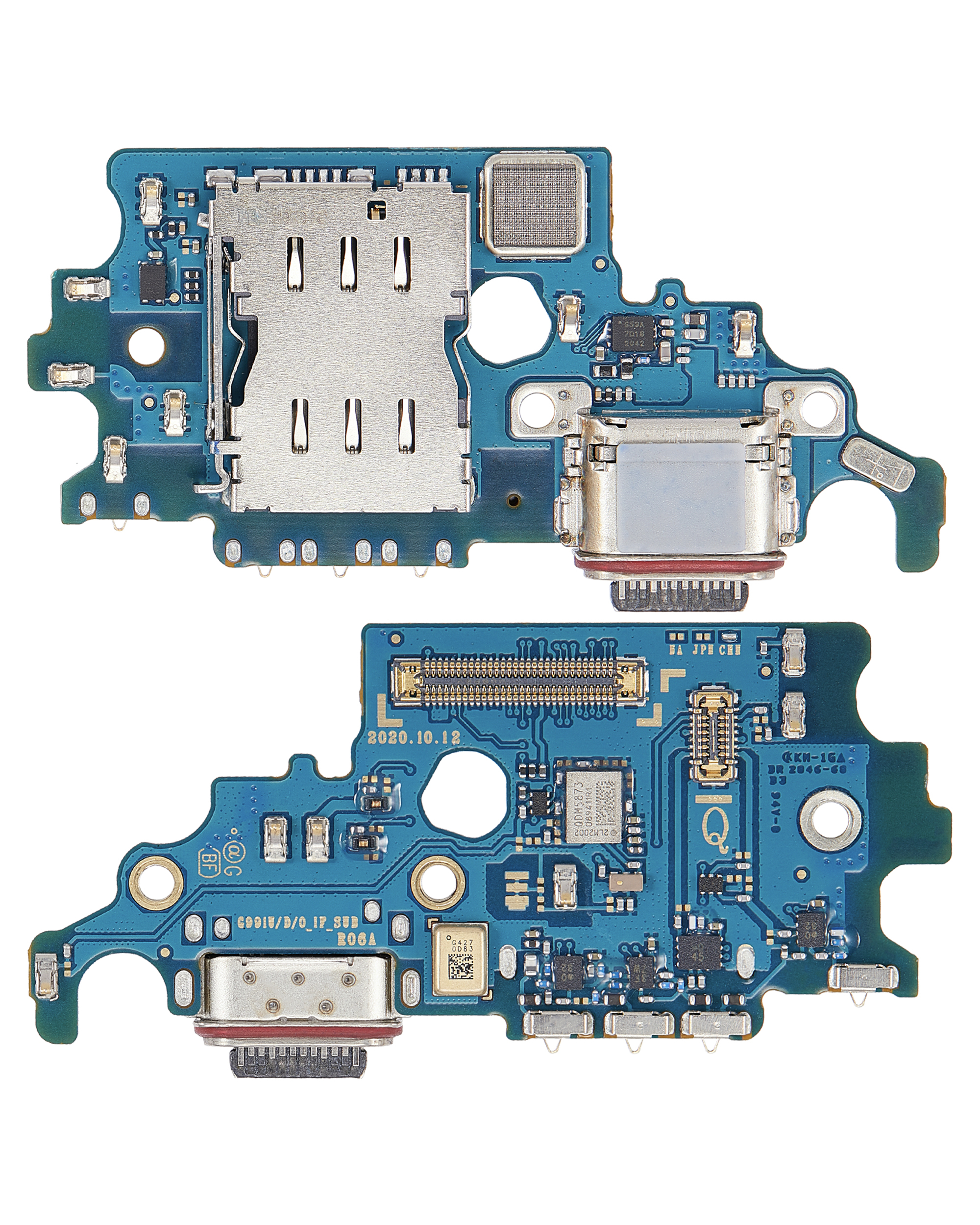Ladebuchse mit SIM-Kartenleser für Samsung Galaxy S21 5G (G9910) (Asia Version) (Premium) – Bild 2