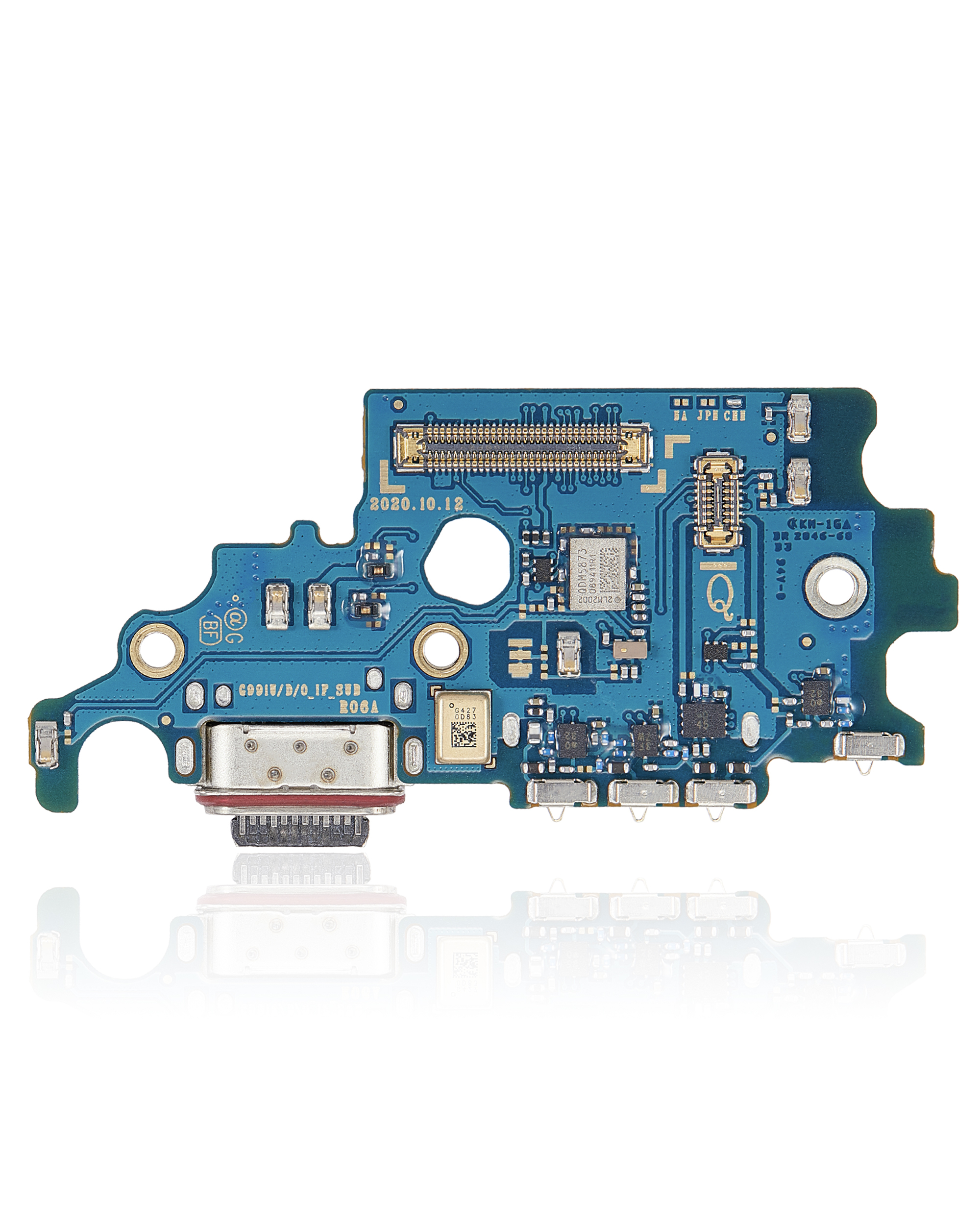 Ladebuchse mit SIM-Kartenleser für Samsung Galaxy S21 5G (G9910) (Asia Version) (Premium) – Bild 3