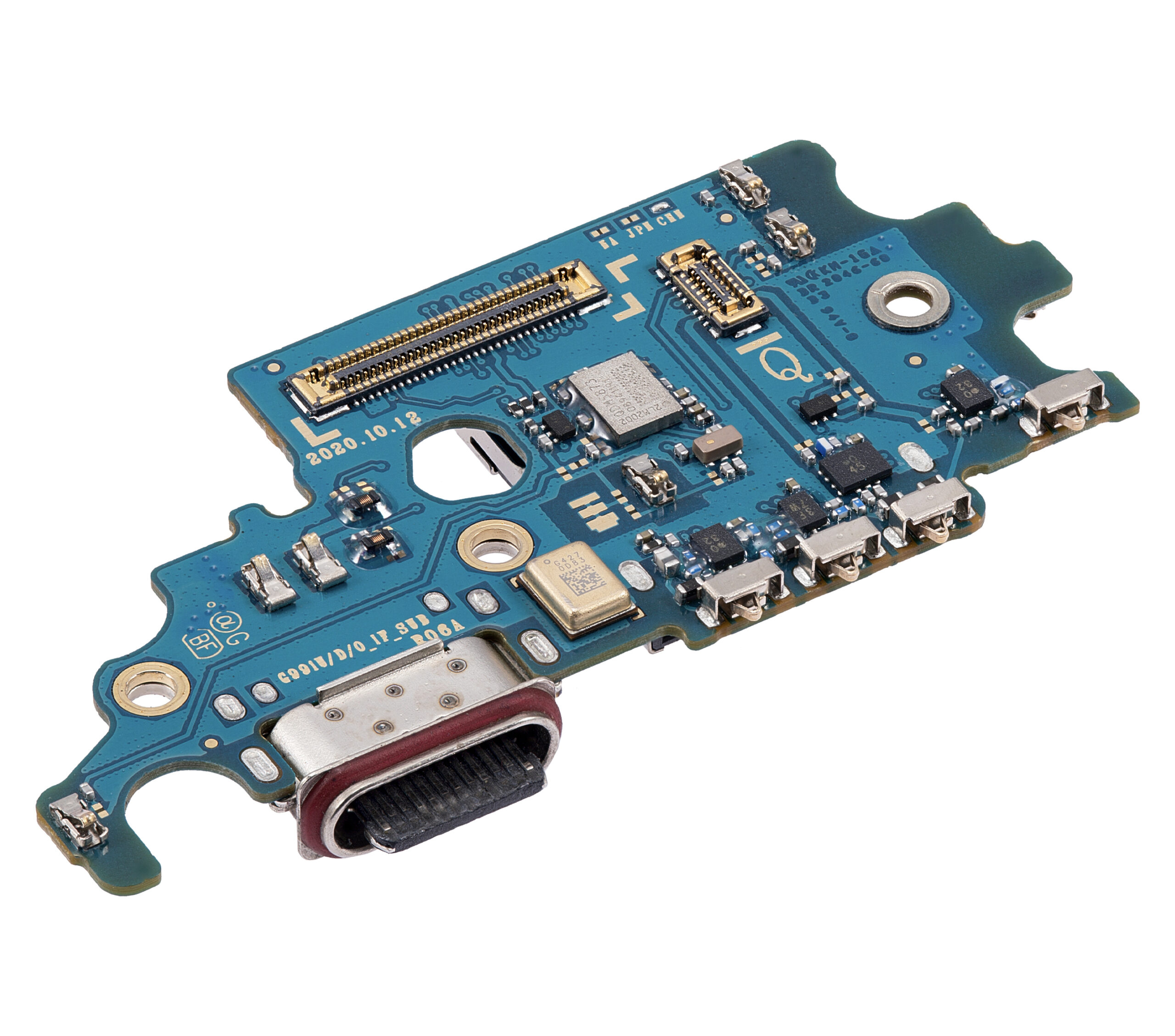 Ladebuchse mit SIM-Kartenleser für Samsung Galaxy S21 5G (G9910) (Asia Version) (Premium) – Bild 4