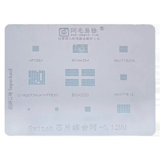 Switch IC Chip Stencils (0.12MM) (Amaoe)
