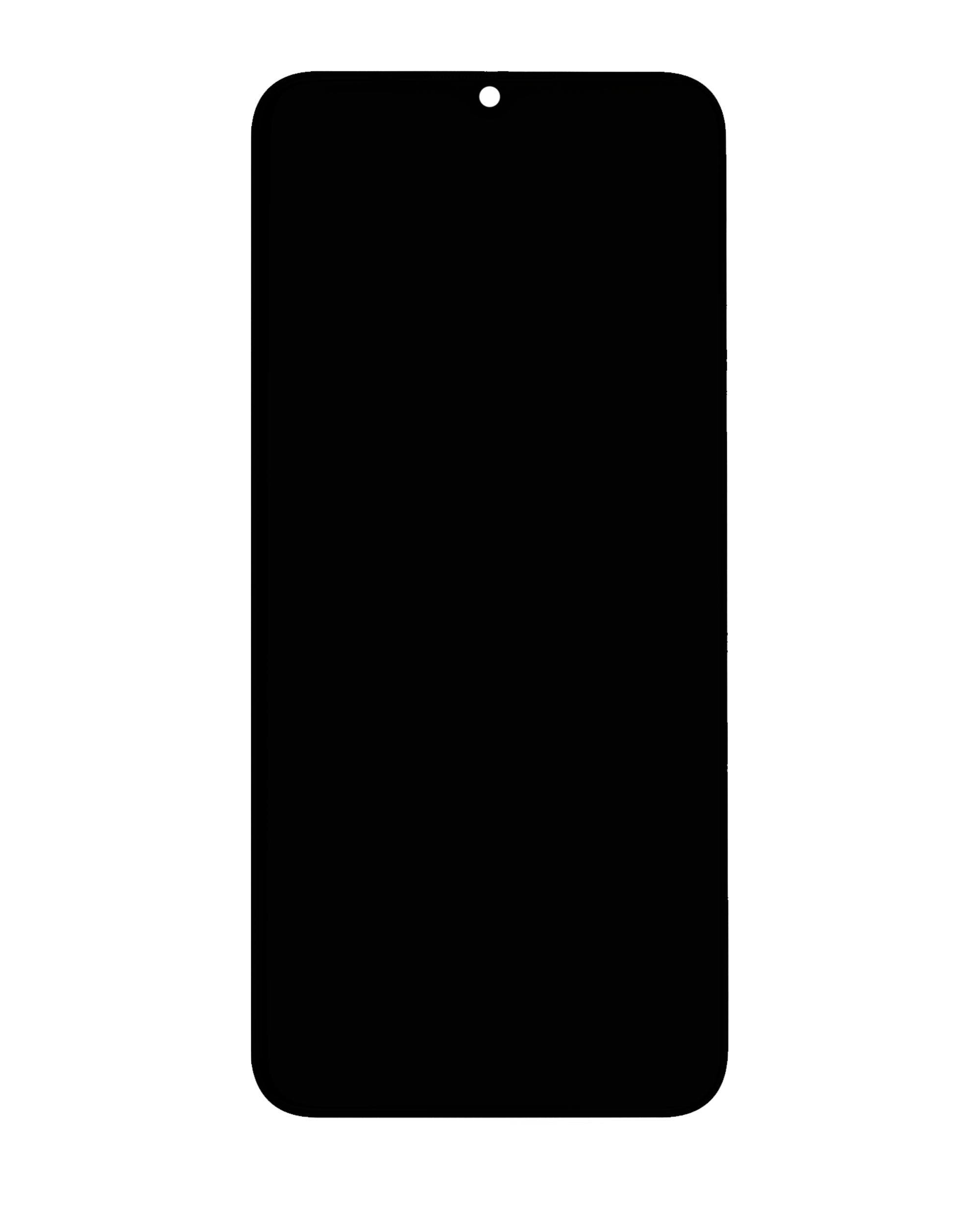 LCD Display mit Rahmen für Samsung Galaxy A02S (A025F / 2020) (International Version) (professionell aufgearbeitet) – Bild 2
