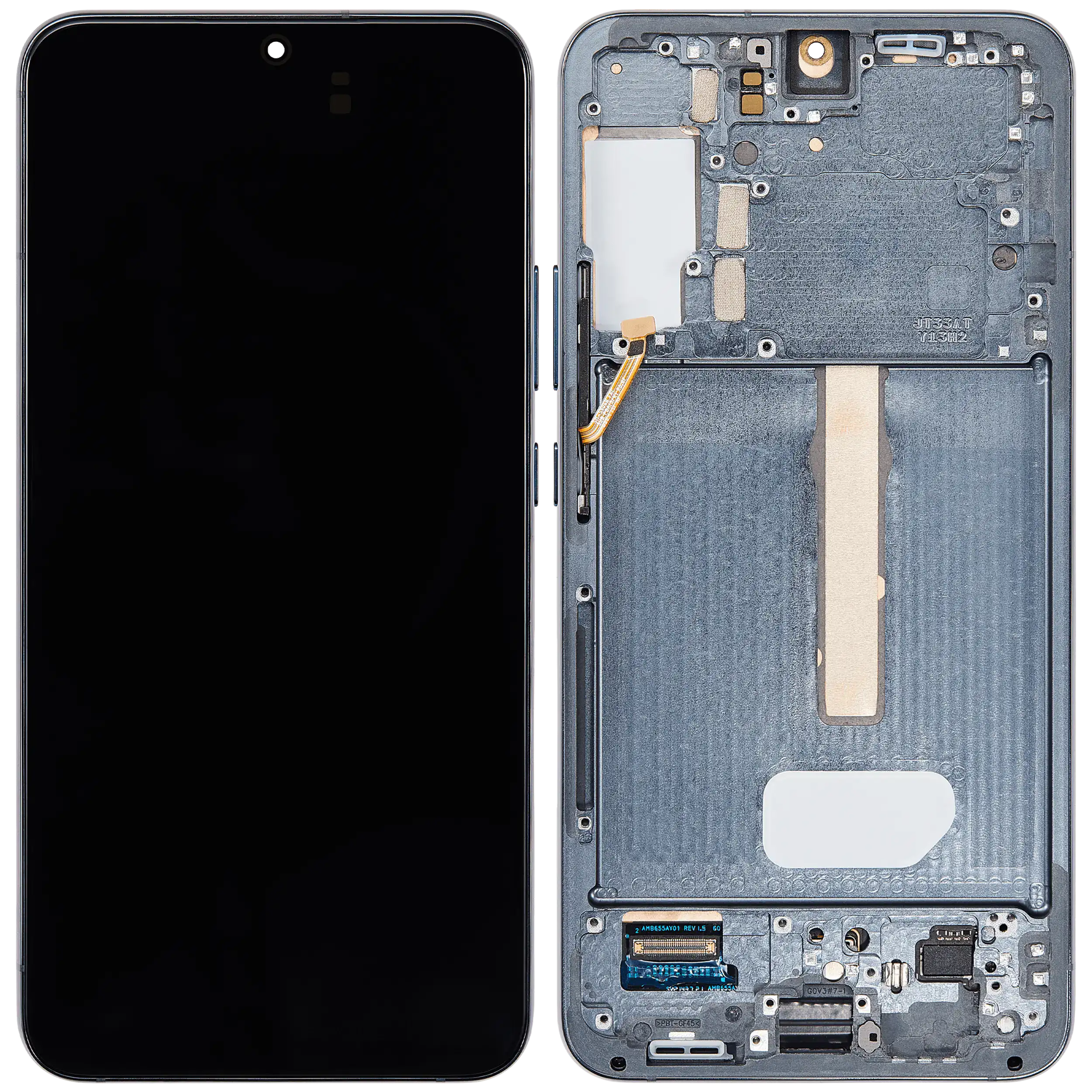 OLED Display mit Rahmen für Samsung Galaxy S22 Plus 5G (Service Pack) (Green (Grün)) – Bild 2
