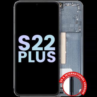OLED Display mit Rahmen für Samsung Galaxy S22 Plus 5G (Service Pack) (Green (Grün))
