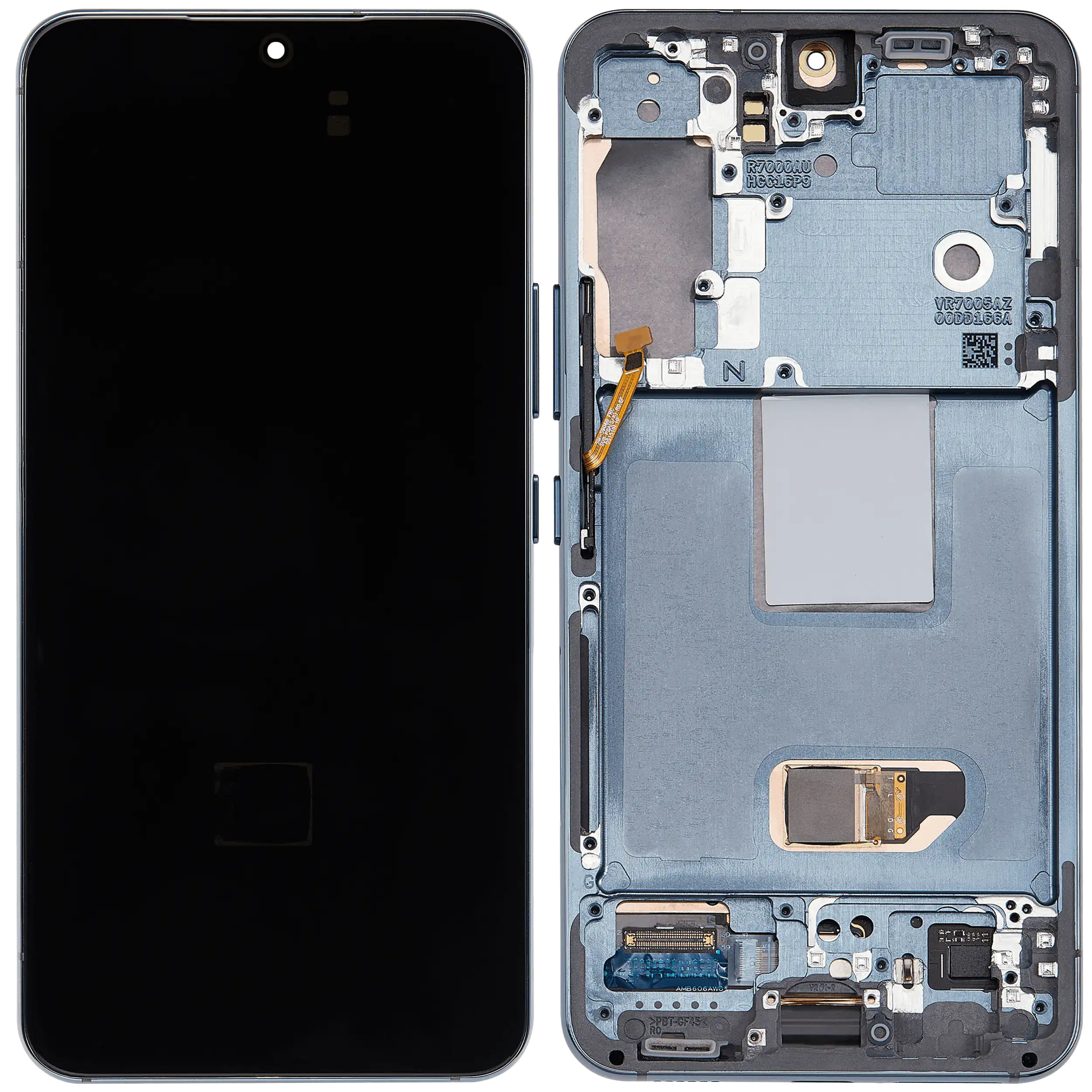 OLED Display mit Rahmen für Samsung Galaxy S22 5G (Service Pack) (Green (Grün)) – Bild 2