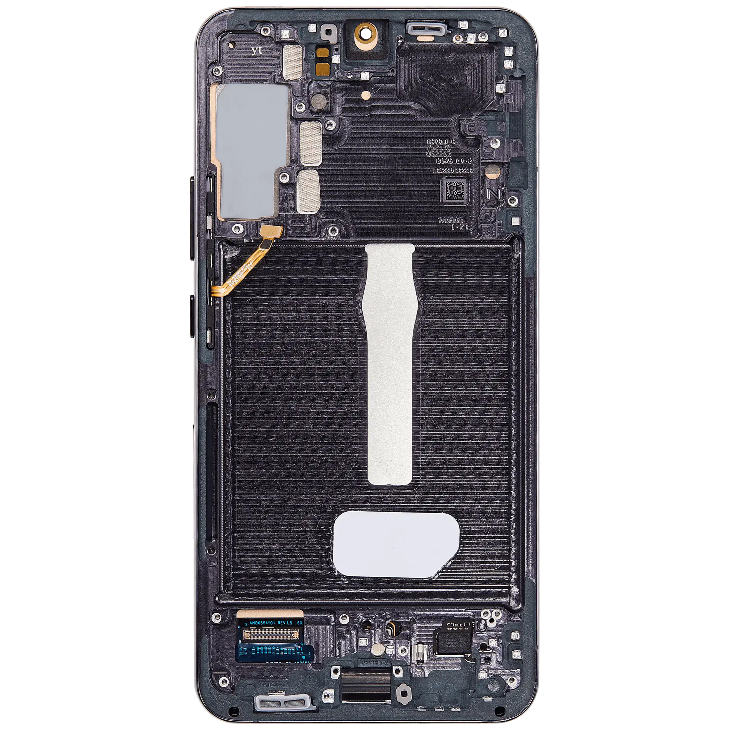 OLED Display mit Rahmen für Samsung Galaxy S22 Plus 5G (Service Pack) (Phantom Black) – Bild 4