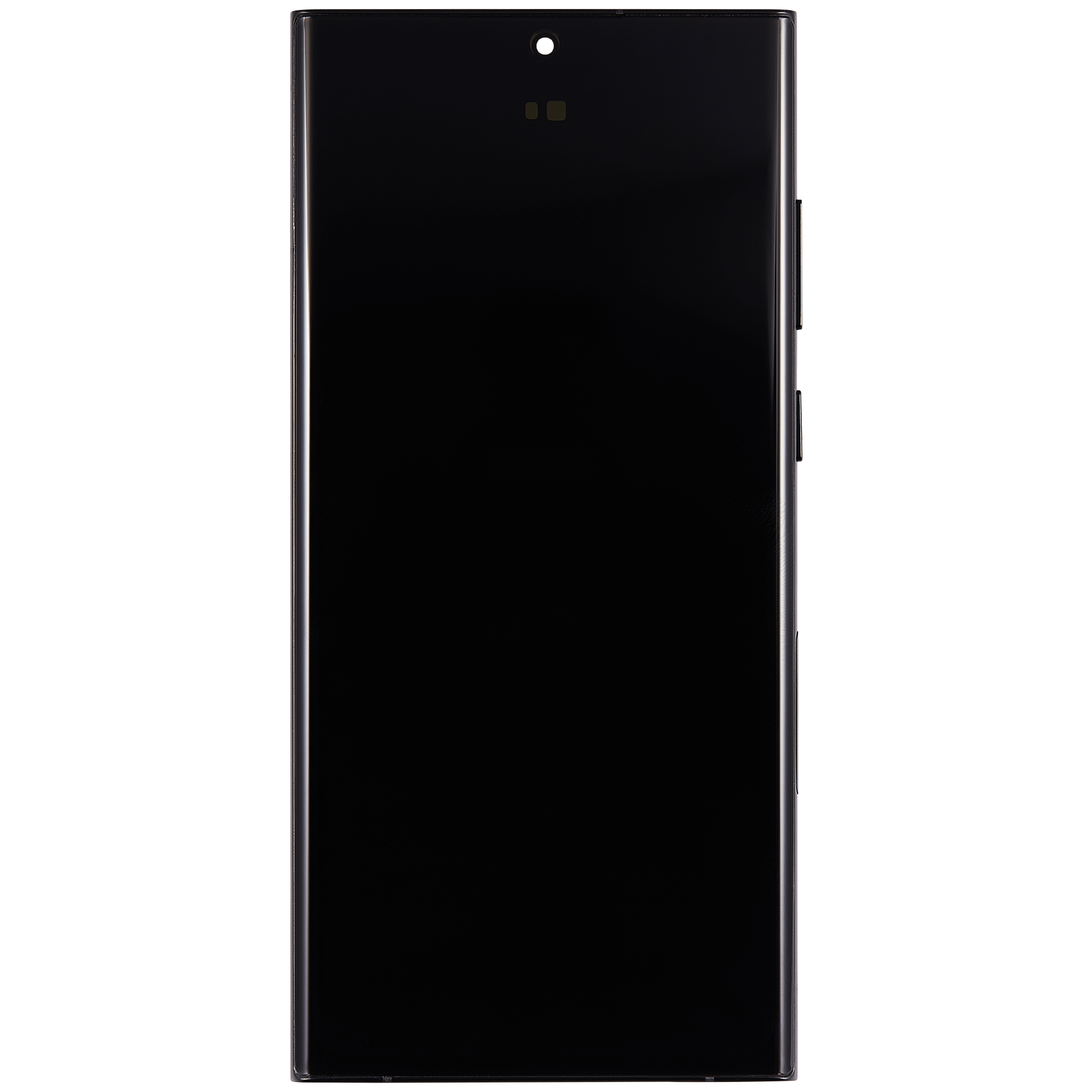 OLED Display mit Rahmen für Samsung Galaxy S22 Ultra 5G (Service Pack) (Graphite / Sky Blue / Red) – Bild 3