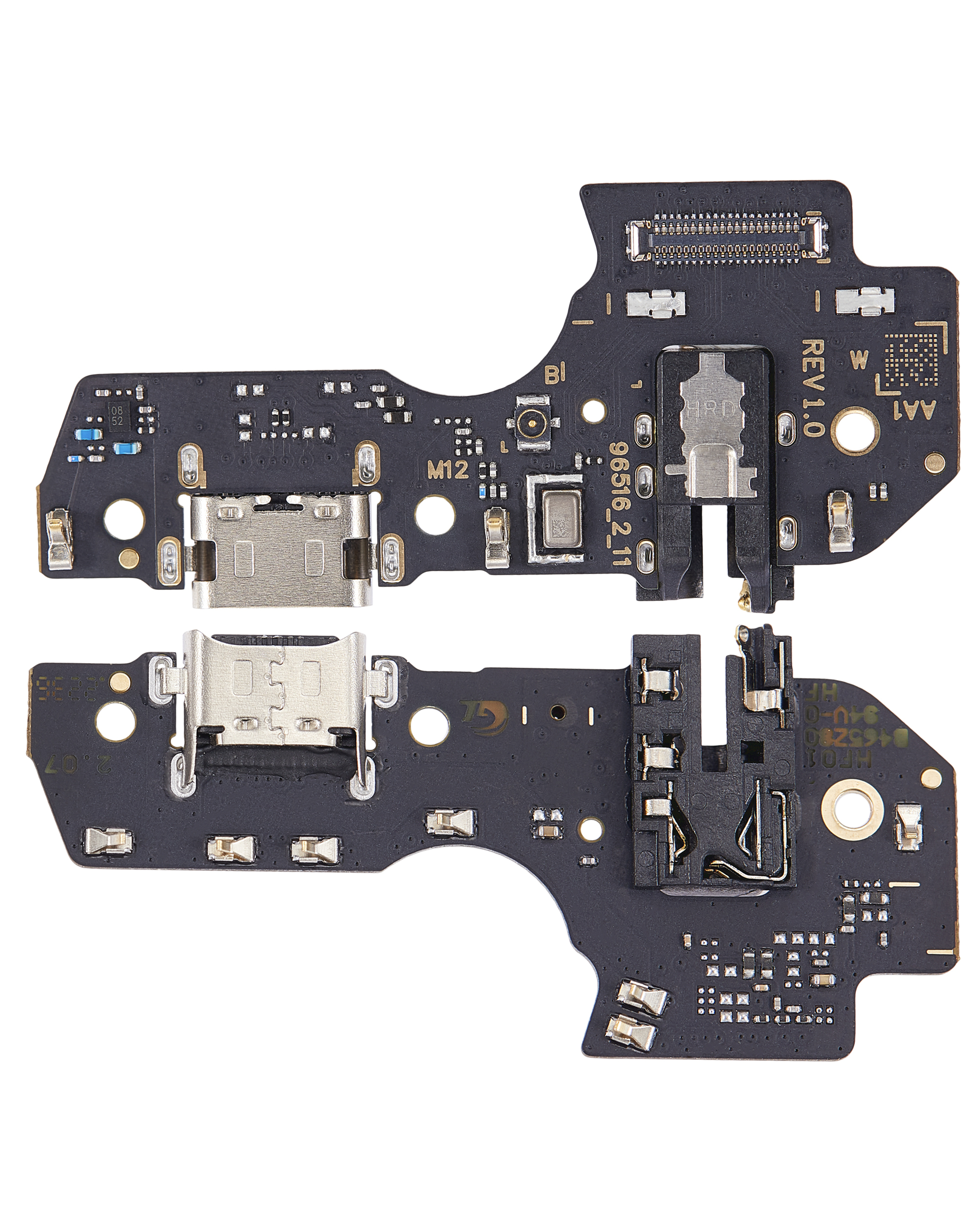 Ladebuchse mit Kopfhörerbuchse für Samsung Galaxy A03S (A037U / 2021) (US-Version) (Aftermarket Plus) – Bild 2
