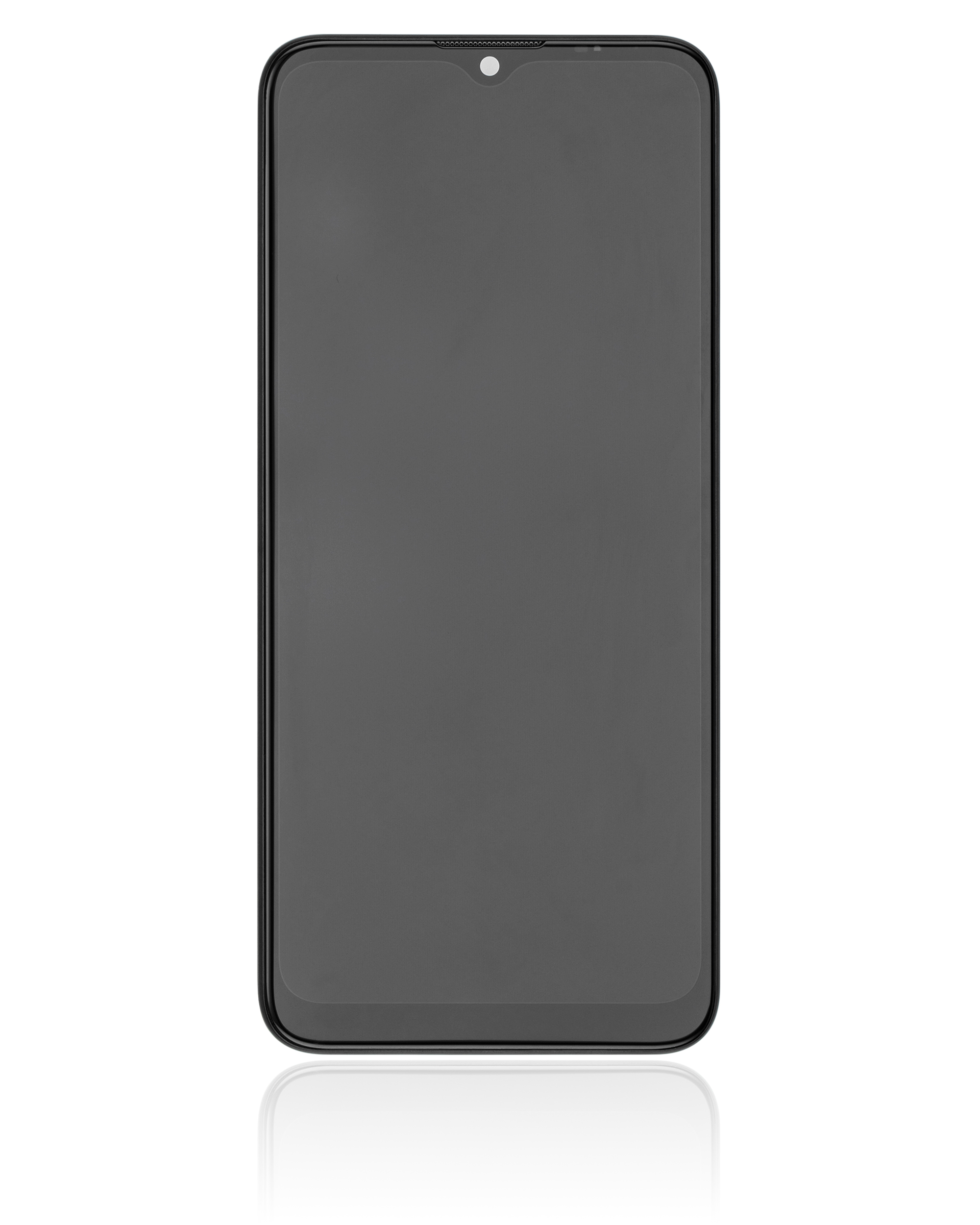 LCD Display mit Rahmen für Motorola Moto E7 Power (XT2097-6 / 2021) (professionell aufgearbeitet) (Black (Schwarz)) – Bild 2
