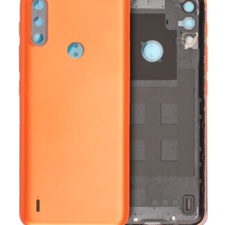 Rückdeckelglas für Motorola Moto E7 Power (XT2097-6 / 2021) (Coral Red)