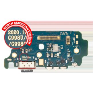 Ladebuchse mit SIM-Kartenleser für Samsung Galaxy S21 Ultra 5G (G998U) (US-Version) (Premium)