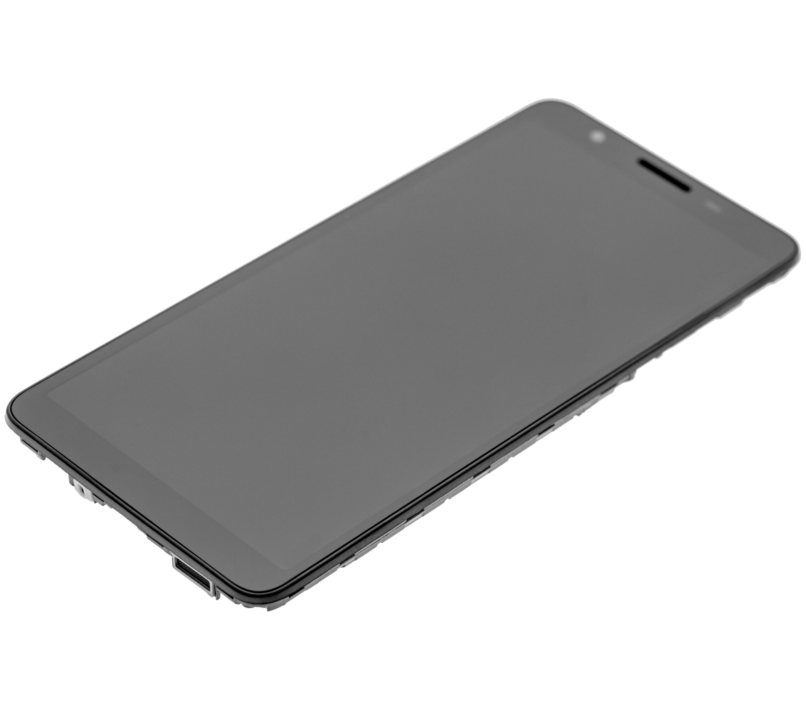 LCD Display mit Rahmen für Samsung Galaxy A01 Core (A013 / 2020) (professionell aufgearbeitet) (Black (Schwarz)) – Bild 4