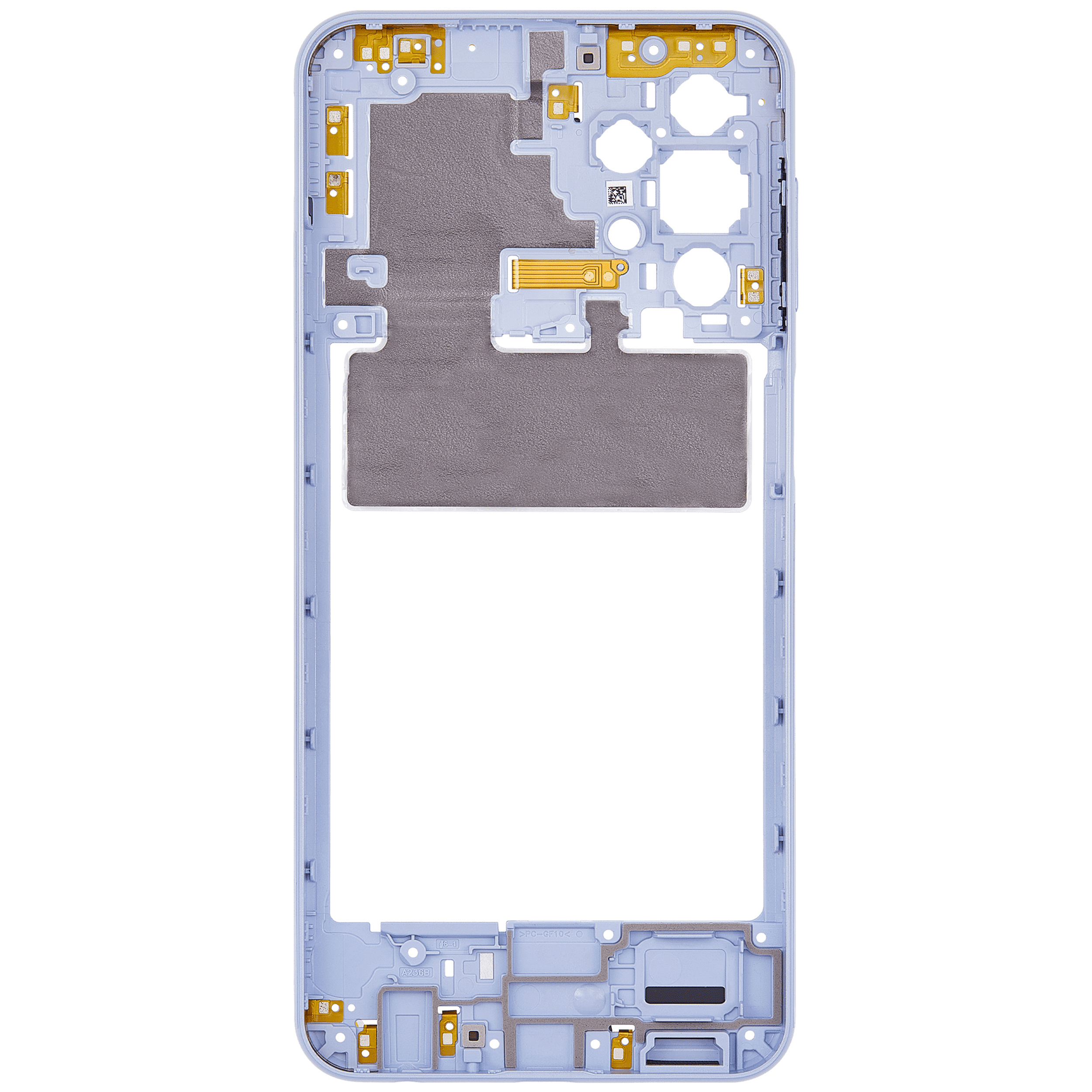 Mittelrahmen für Samsung Galaxy A23 5G (A236B / 2022) (International Version) (Blue (Blau)) – Bild 4