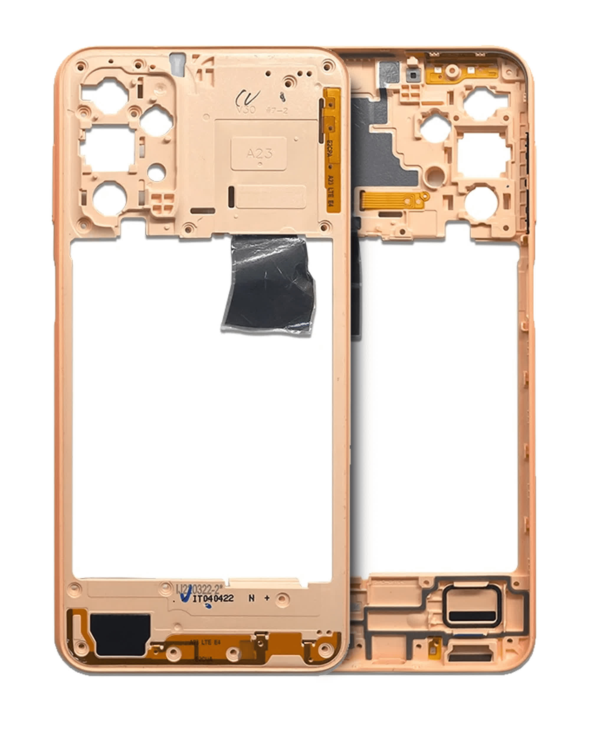 Mittelrahmen für Samsung Galaxy A23 (A235 / 2022) (Peach)
