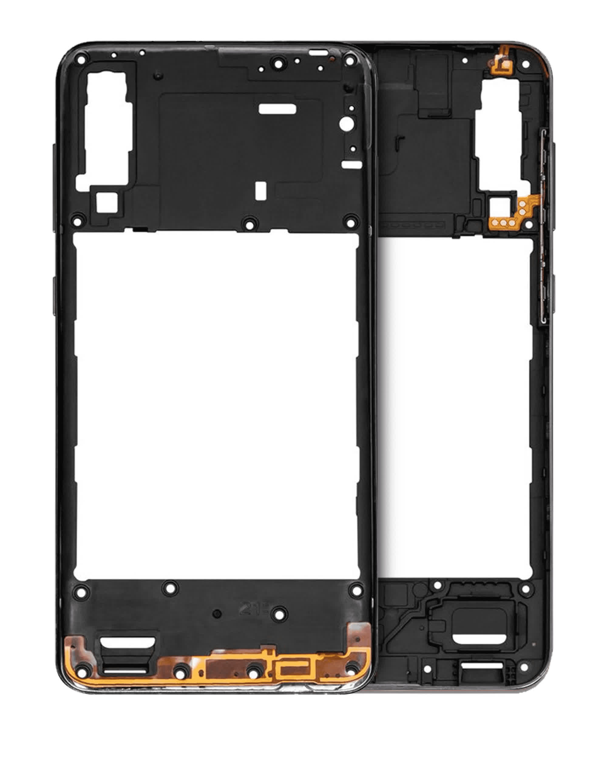 Mittelrahmen für Samsung Galaxy A30s (A307 / 2019) (Prism Crush Black)