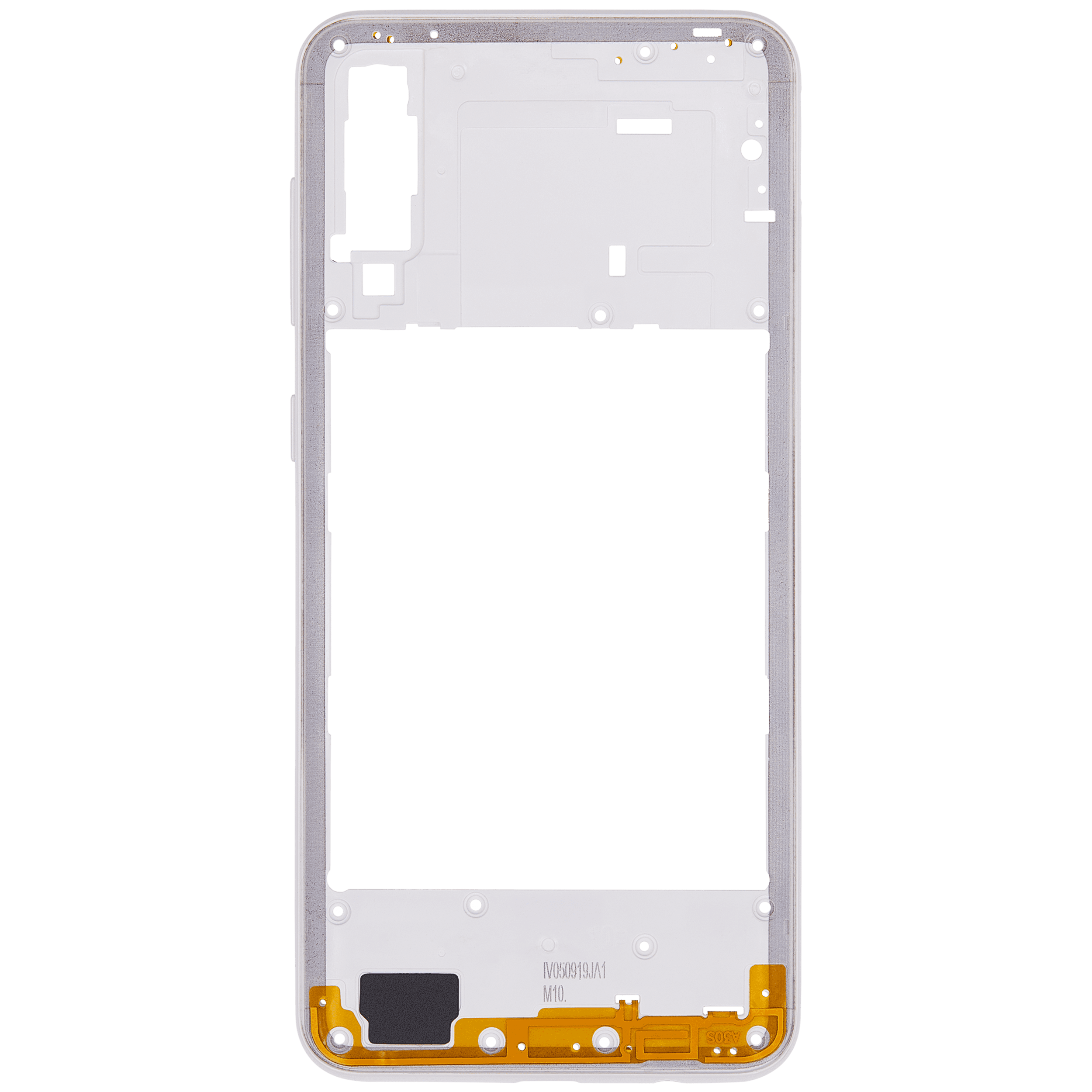 Mittelrahmen für Samsung Galaxy A30s (A307 / 2019) (Prism Crush White) – Bild 3