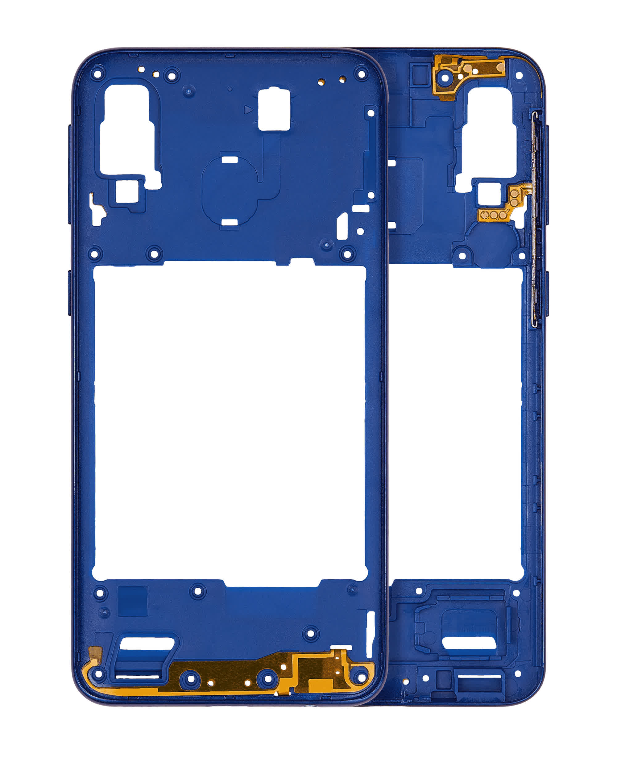 Mittelrahmen für Samsung Galaxy A40 (A405 / 2019) (Aftermarket Plus) (Blue (Blau))