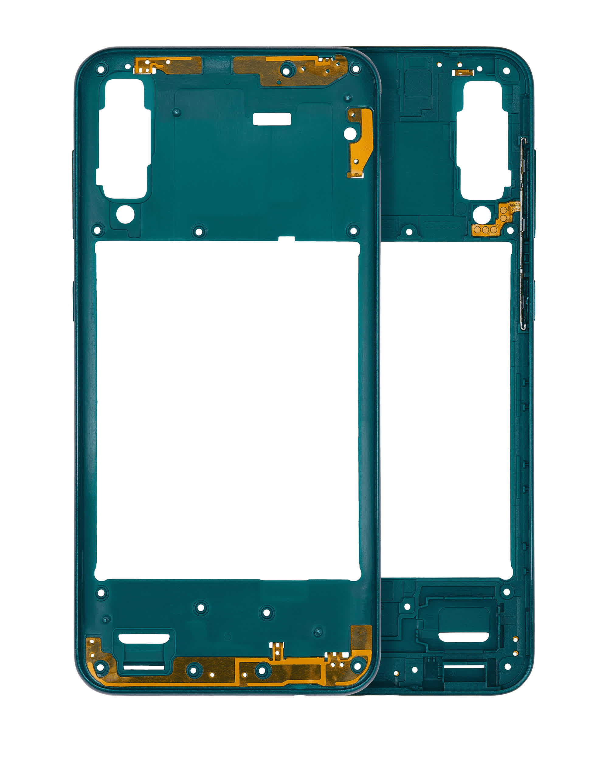 Mittelrahmen für Samsung Galaxy A50s (A507 / 2019) (Aftermarket Plus) (Prism Crush Green)