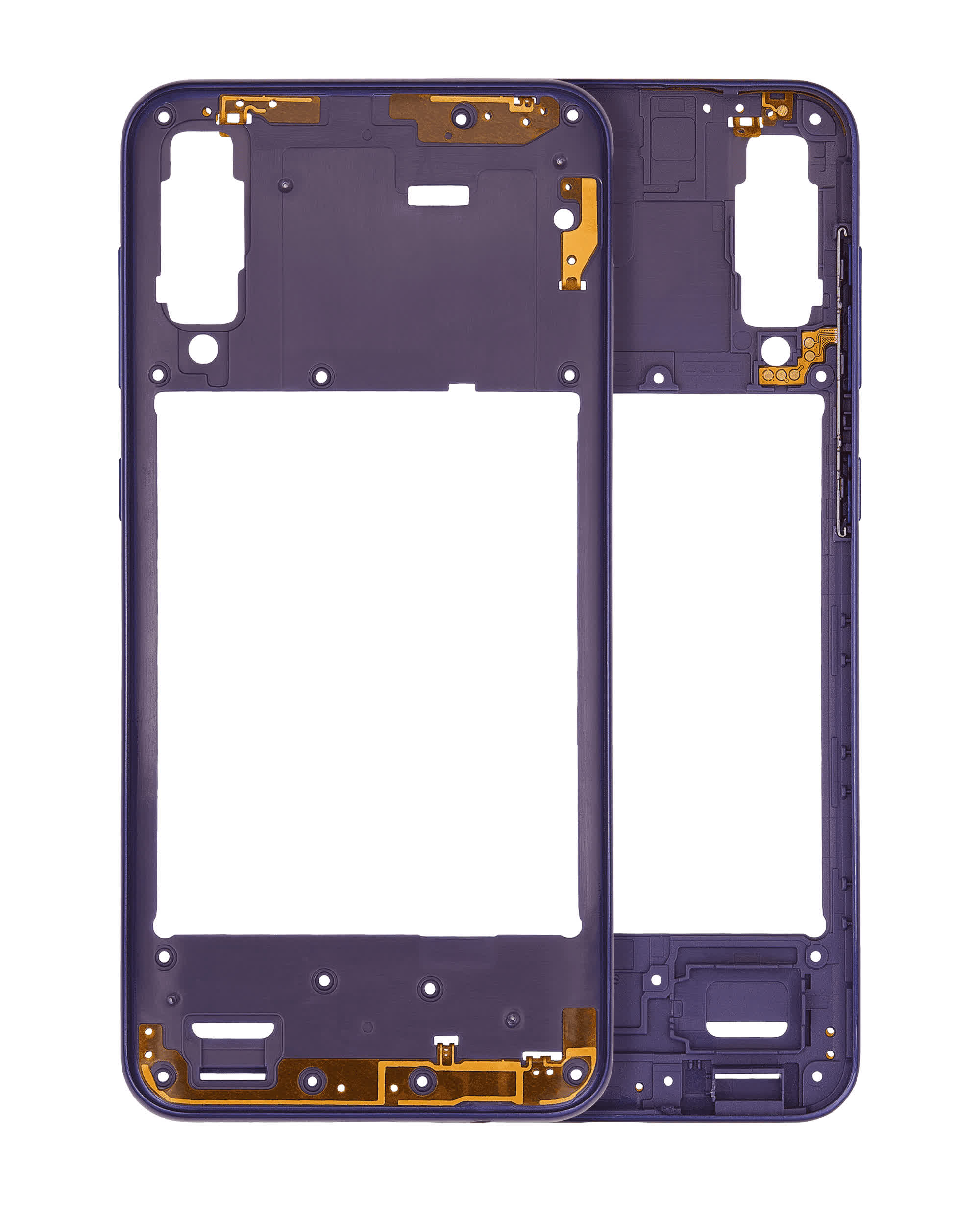 Mittelrahmen für Samsung Galaxy A50s (A507 / 2019) (Aftermarket Plus) (Prism Crush Violet)