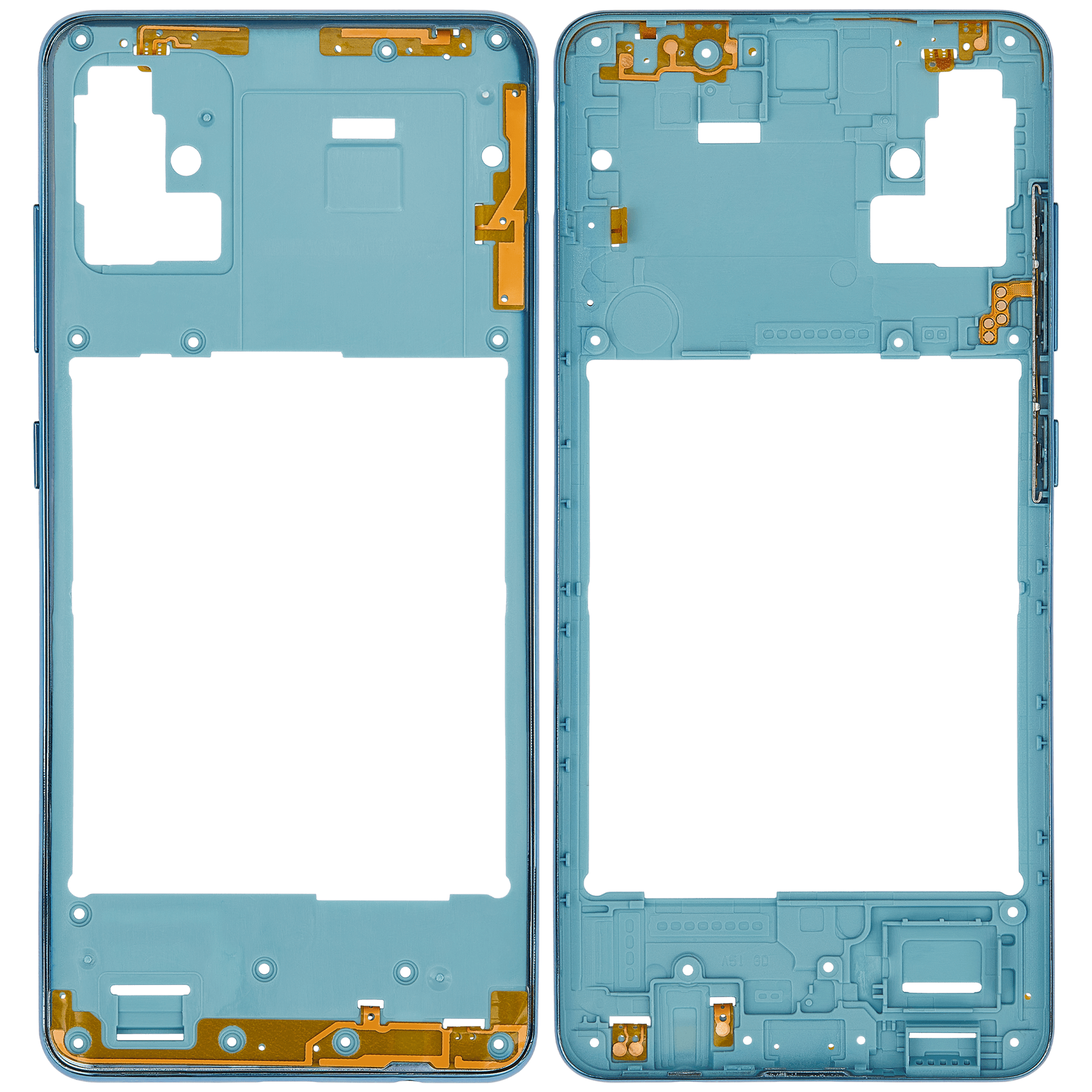 Mittelrahmen für Samsung Galaxy A51 4G (A515 / 2019) (Prism Crush Blue) – Bild 2