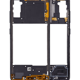 Mittelrahmen für Samsung Galaxy A41 (A415 / 2020) (Aftermarket Plus) (Prism Crush Black)