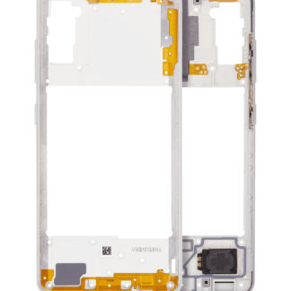 Mittelrahmen für Samsung Galaxy A41 (A415 / 2020) (Aftermarket Plus) (Prism Crush Silver)