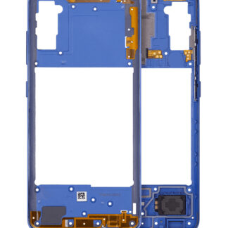 Mittelrahmen für Samsung Galaxy A41 (A415 / 2020) (Aftermarket Plus) (Prism Crush Blue)