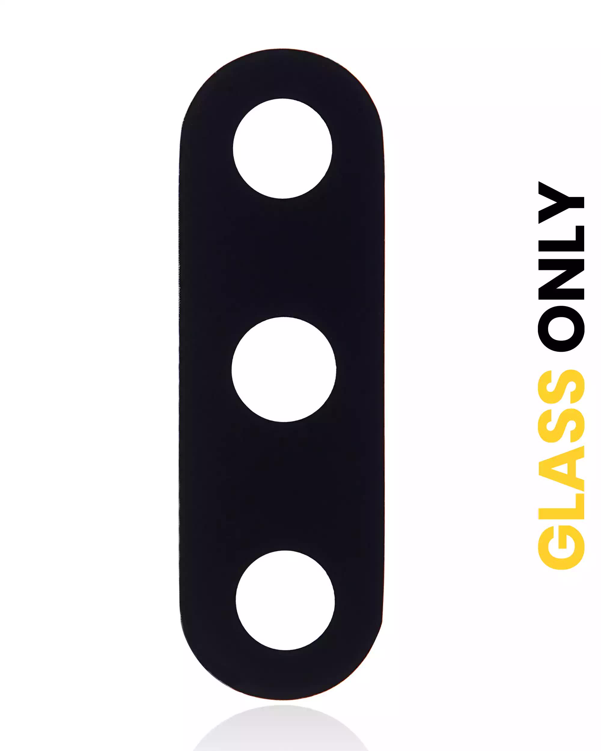 Rückkamera-Glas (nur Glas) mit Klebefolie für Samsung Galaxy M30 (M305 / 2019) (Black (Schwarz))