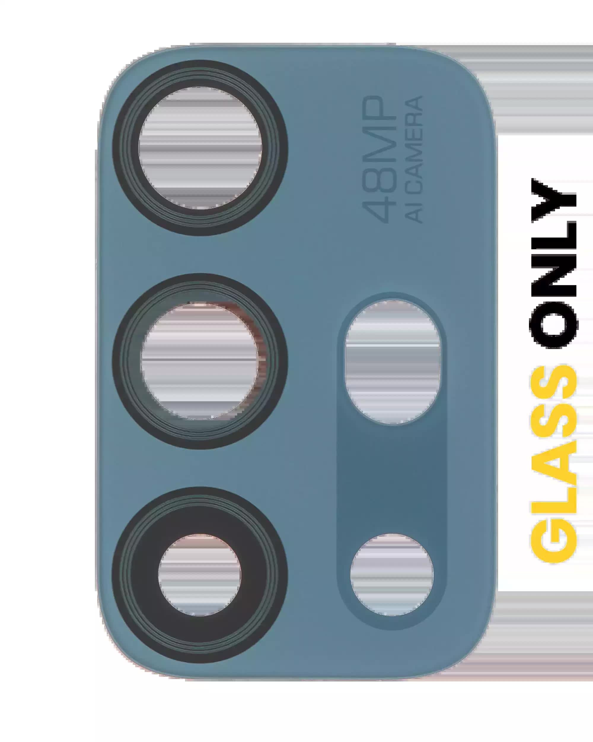 Rückkamera-Glas (nur Glas) mit Klebefolie für Motorola Moto G10 (XT2127-2 / 2021) / G10 Power (XT2127-4 / 2021) (Breeze Blue)