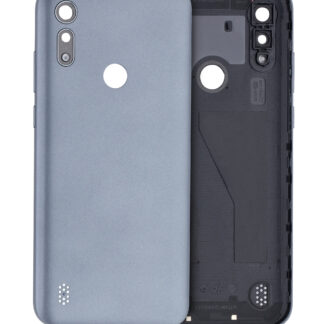 Rückdeckelglas für Motorola Moto E6i (XT2053-5 / 2021) (Titanium Gray (Grau))