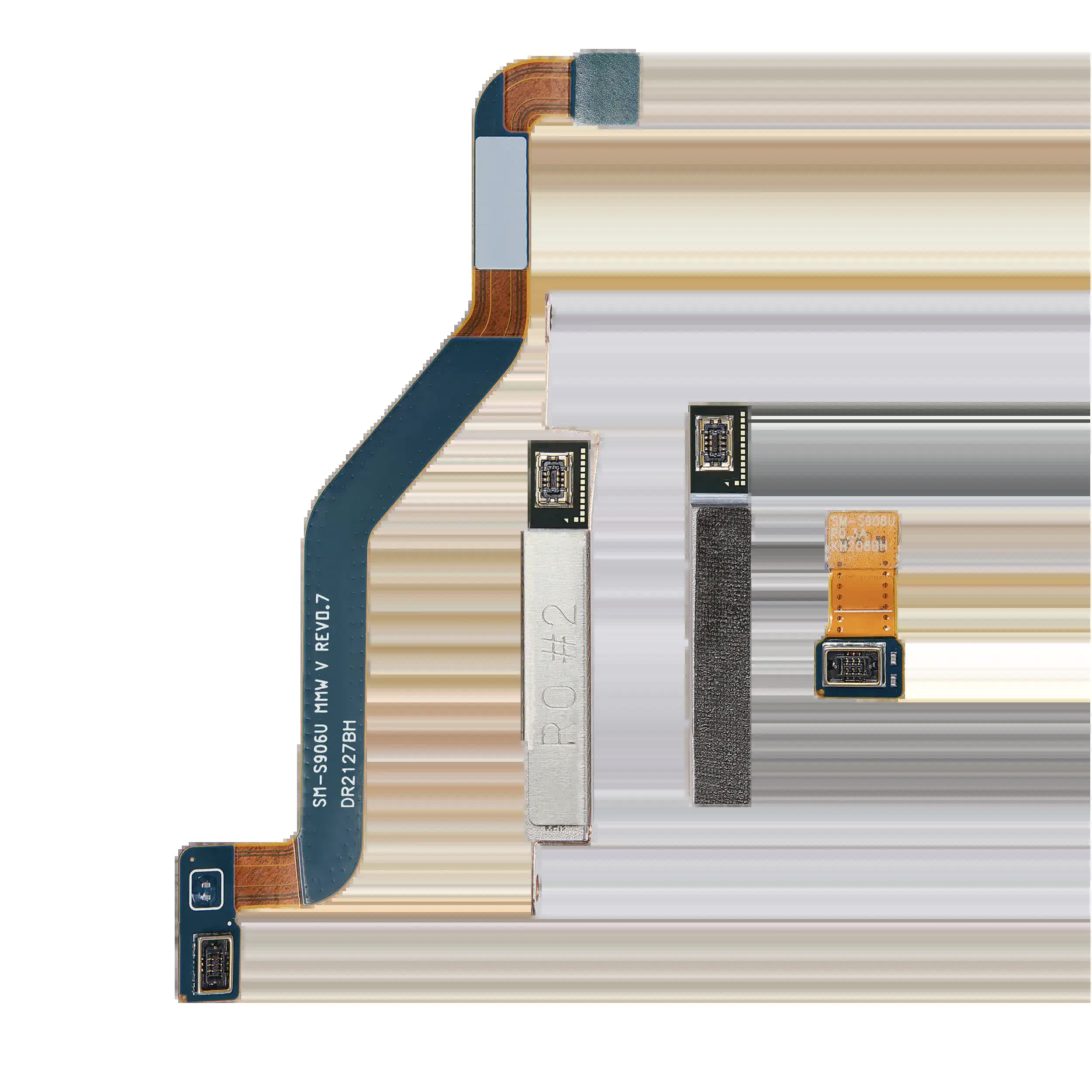 5G Antenne Flexkabel mit Modul für Samsung Galaxy S22 Plus (4-teiliges Set)