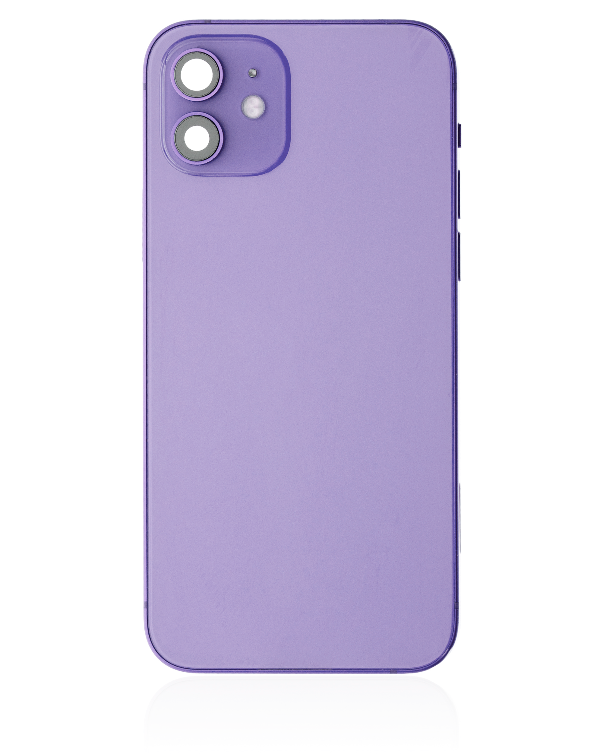 Rückgehäuse mit Kleinteilen für iPhone 12 (US-Version) (ausgebautes Originalteil: Grade C) (Purple (Violett)) – Bild 2