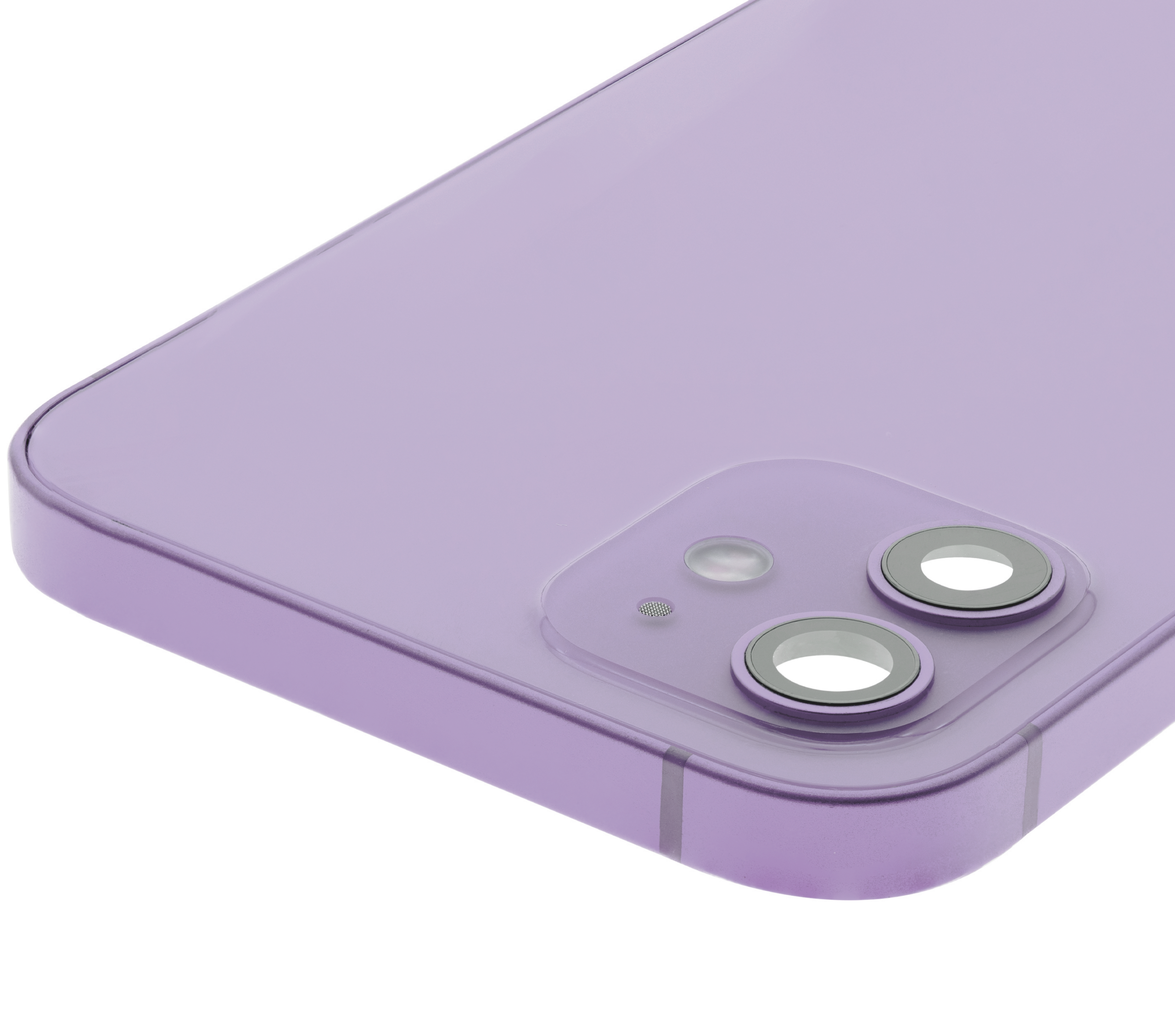 Rückgehäuse mit Kleinteilen für iPhone 12 (US-Version) (ausgebautes Originalteil: Grade C) (Purple (Violett)) – Bild 3