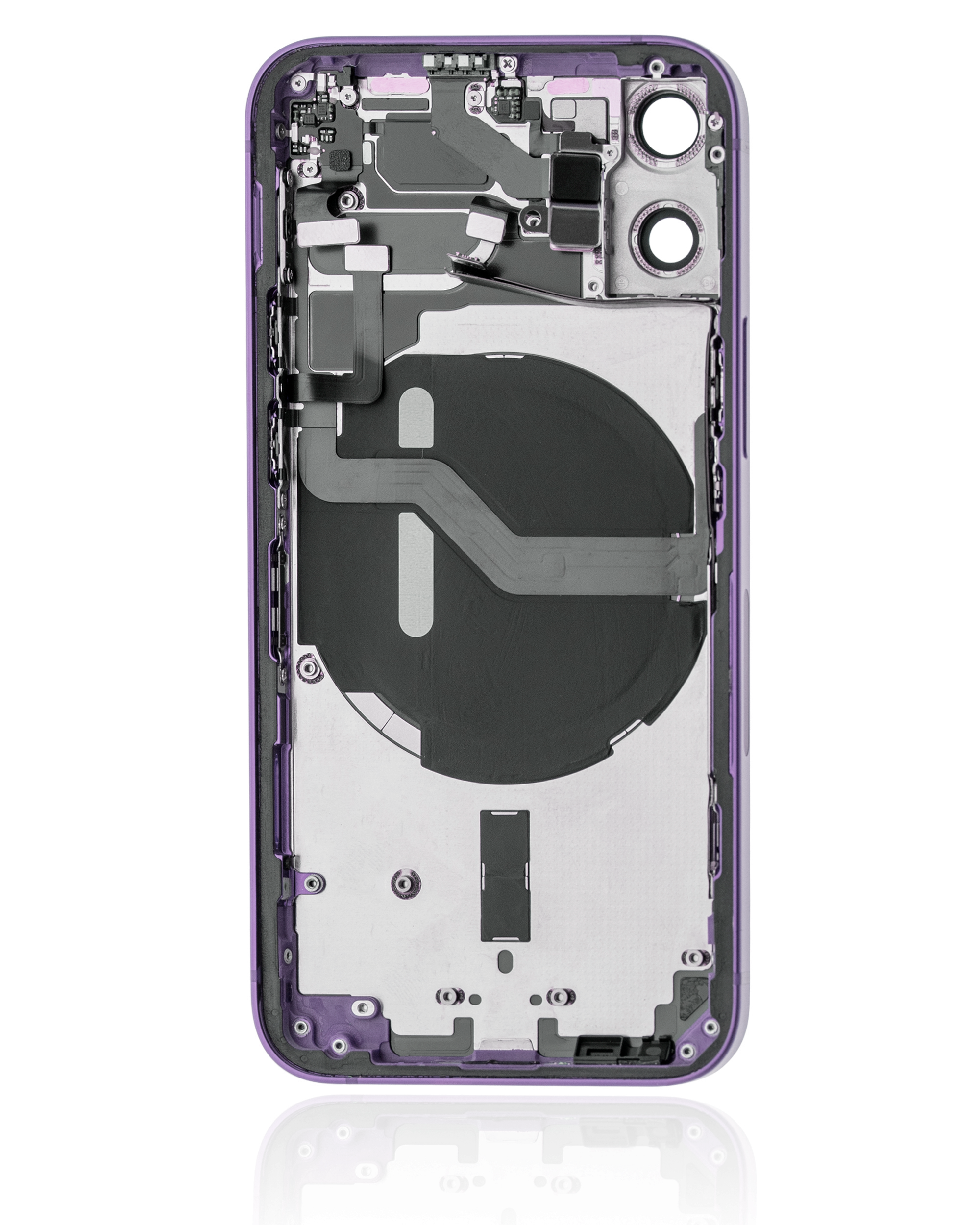 Rückgehäuse mit Kleinteilen für iPhone 12 Mini (US-Version) (ausgebautes Originalteil: Grade A) (Purple (Violett)) – Bild 4