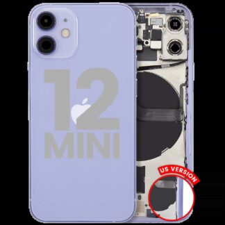Rückgehäuse mit Kleinteilen für iPhone 12 Mini (US-Version) (ausgebautes Originalteil: Grade B) (Purple (Violett))