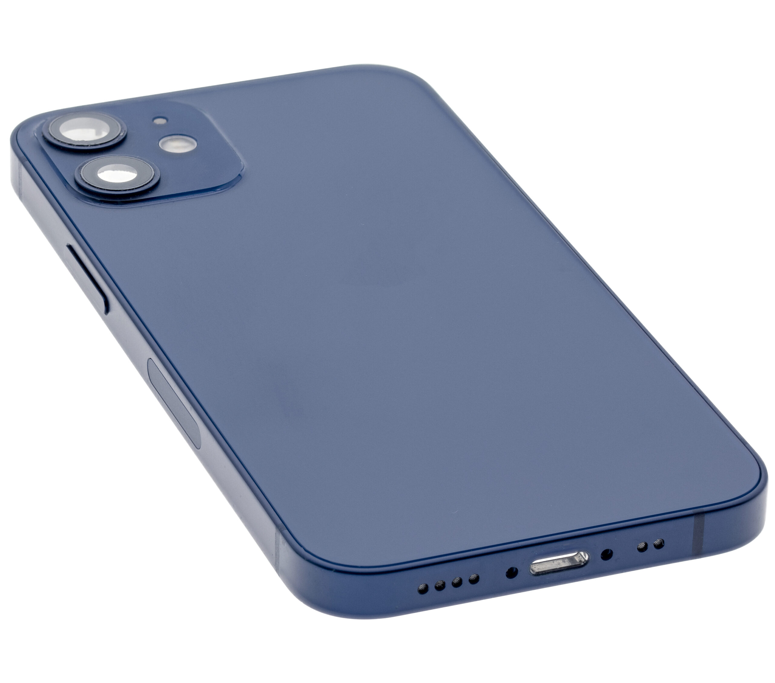 Rückgehäuse mit Kleinteilen für iPhone 12 Mini (US-Version) (ausgebautes Originalteil: Grade B) (Blue (Blau)) – Bild 4
