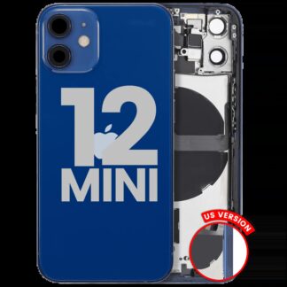Rückgehäuse mit Kleinteilen für iPhone 12 Mini (US-Version) (ausgebautes Originalteil: Grade C) (Blue (Blau))