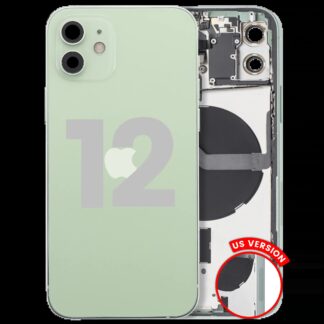 Rückgehäuse mit Kleinteilen für iPhone 12 (US-Version) (ausgebautes Originalteil: Grade B) (Green (Grün))