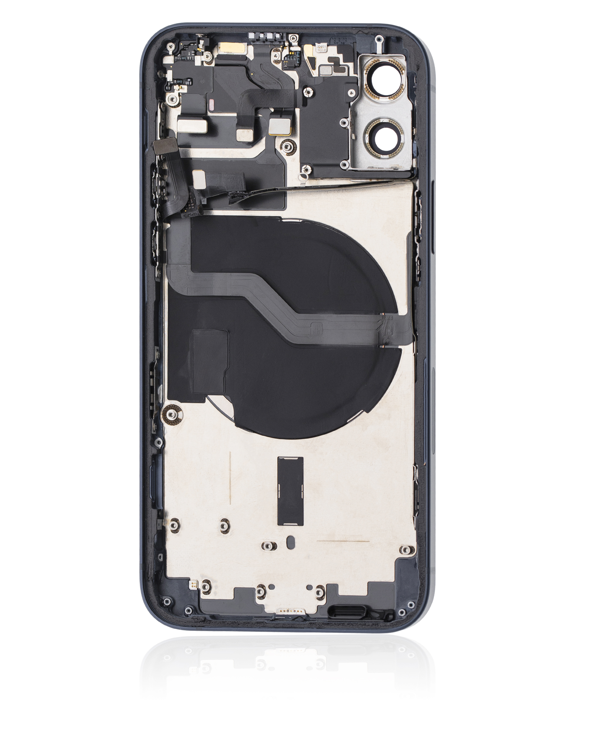 Rückgehäuse mit Kleinteilen für iPhone 12 (US-Version) (ausgebautes Originalteil: Grade B) (Blue (Blau)) – Bild 3