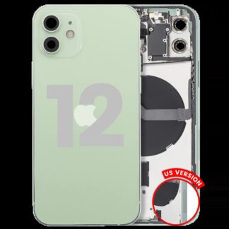 Rückgehäuse mit Kleinteilen für iPhone 12 (US-Version) (ausgebautes Originalteil: Grade C) (Green (Grün))