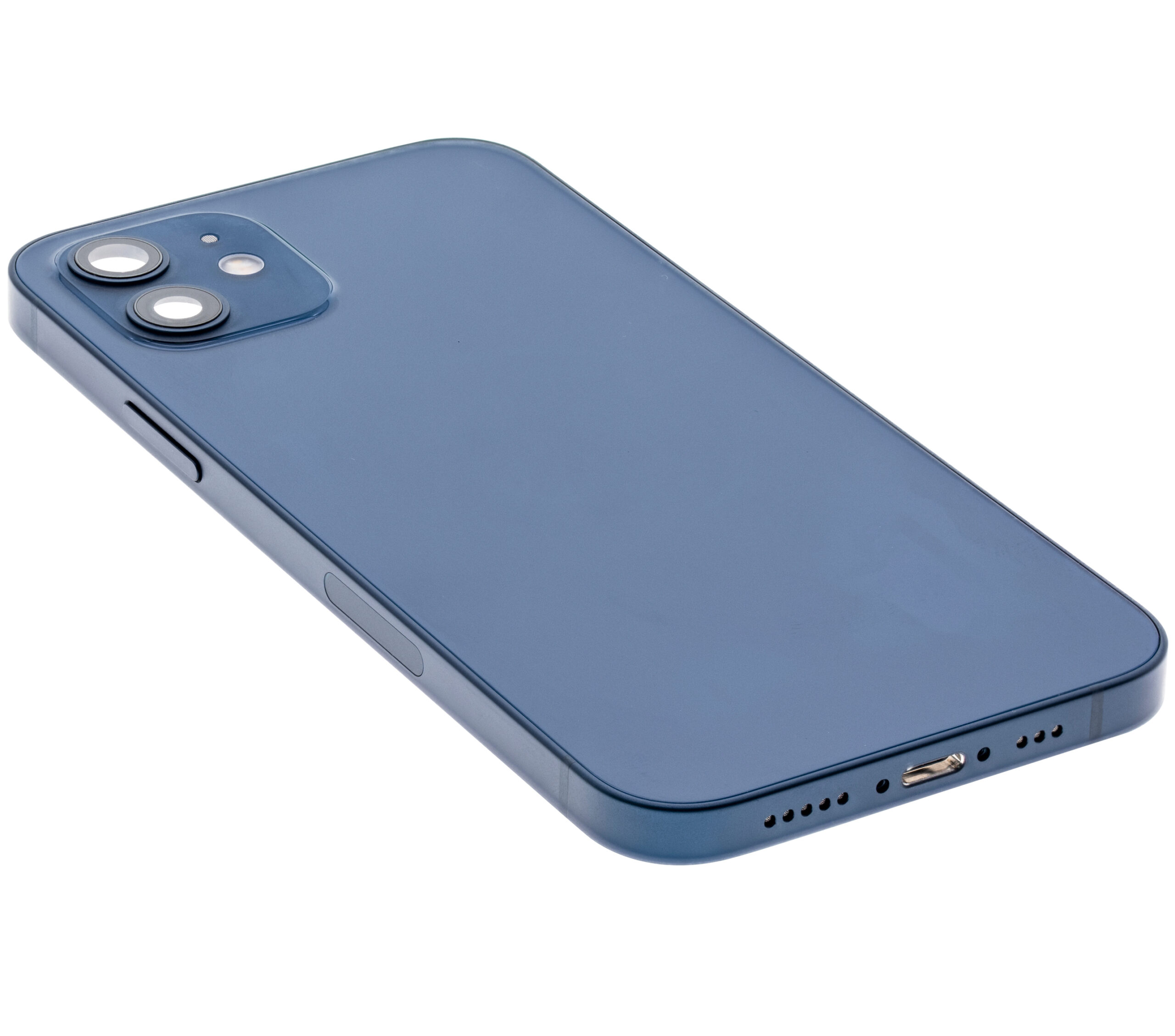 Rückgehäuse mit Kleinteilen für iPhone 12 (US-Version) (ausgebautes Originalteil: Grade C) (Blue (Blau)) – Bild 4