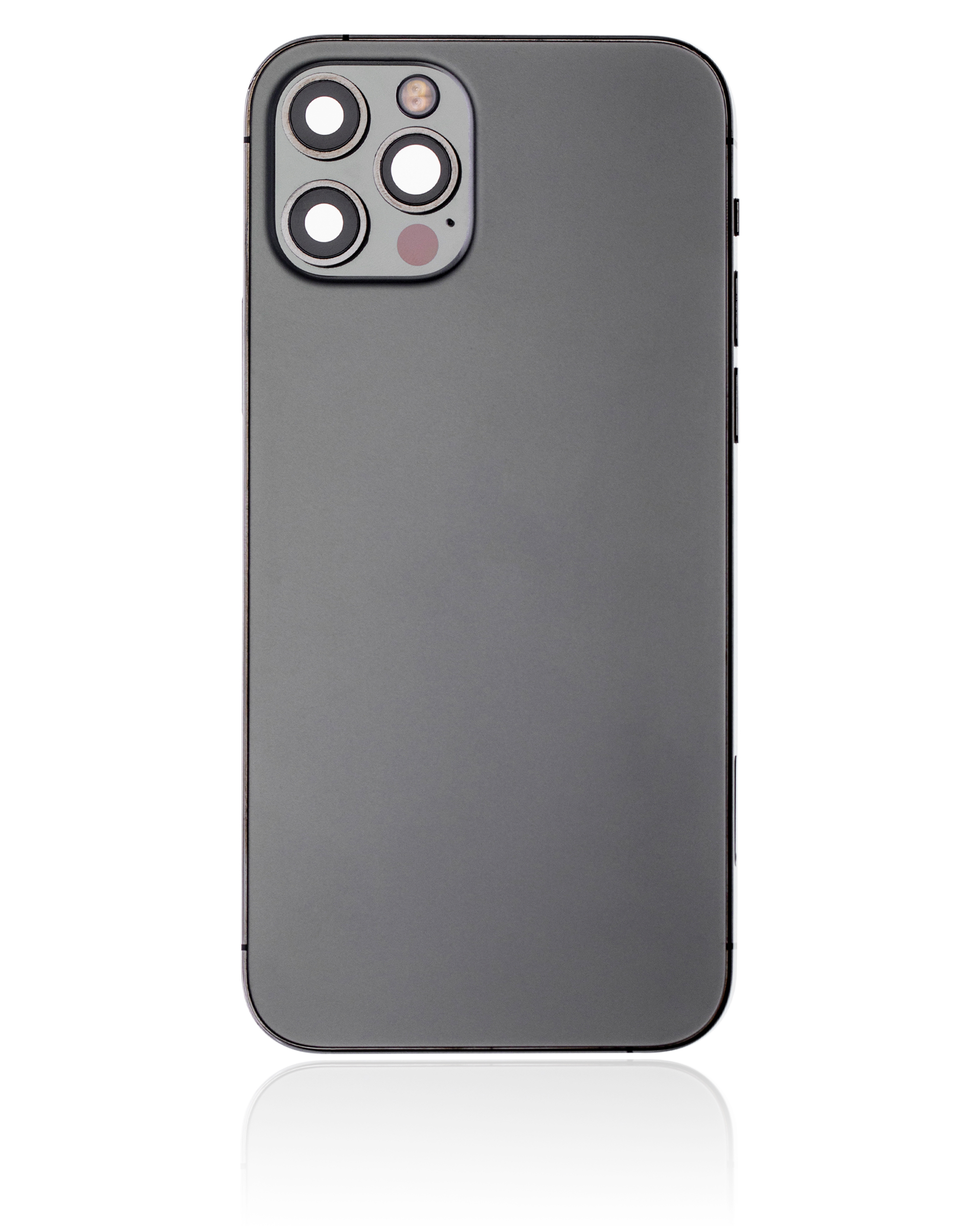Rückgehäuse mit Kleinteilen für iPhone 12 Pro (US-Version) (ausgebautes Originalteil: Grade C) (Graphite) – Bild 2