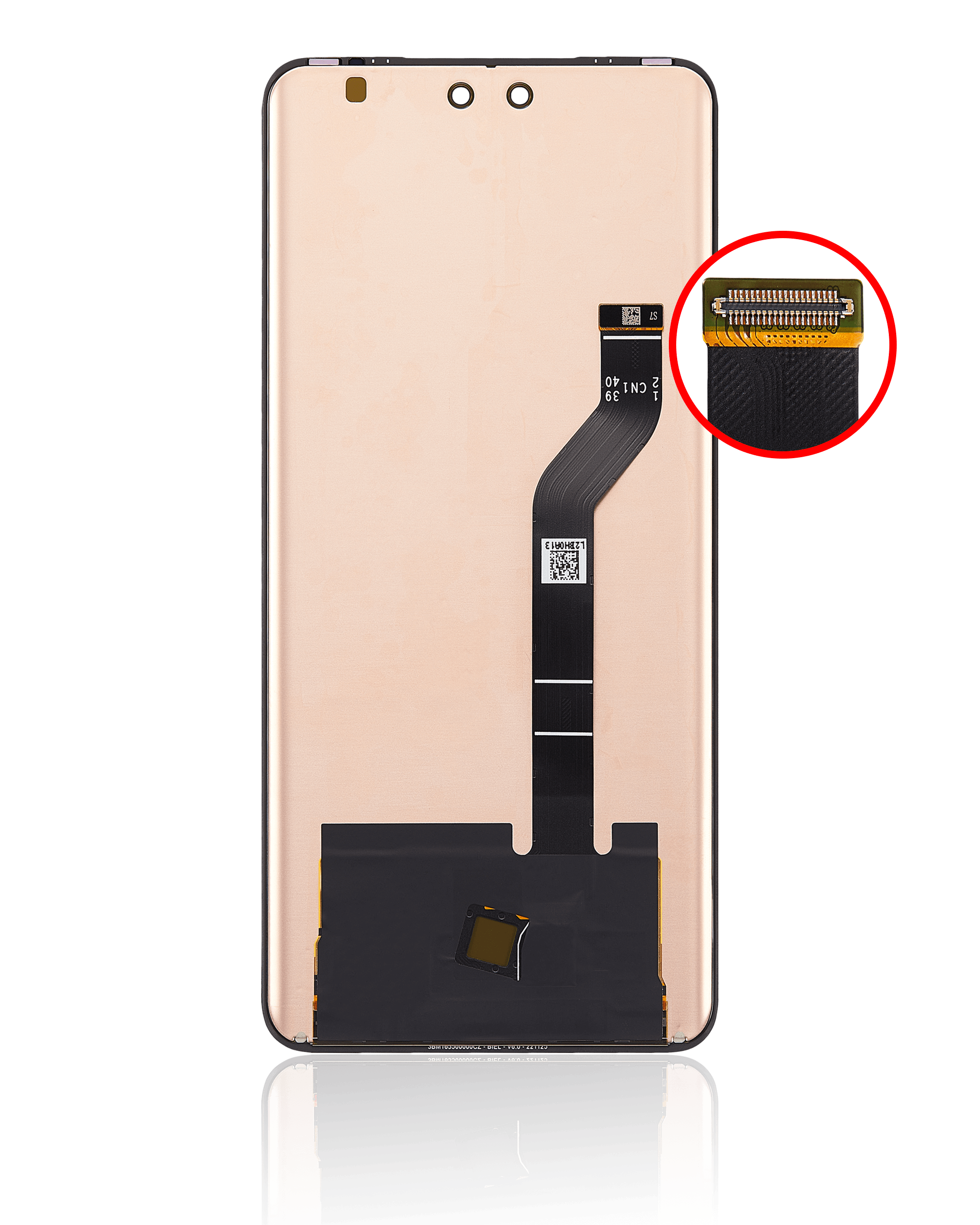 OLED Display ohne Rahmen für Xiaomi 13 Lite / Civi 2 (professionell aufgearbeitet) – Bild 4